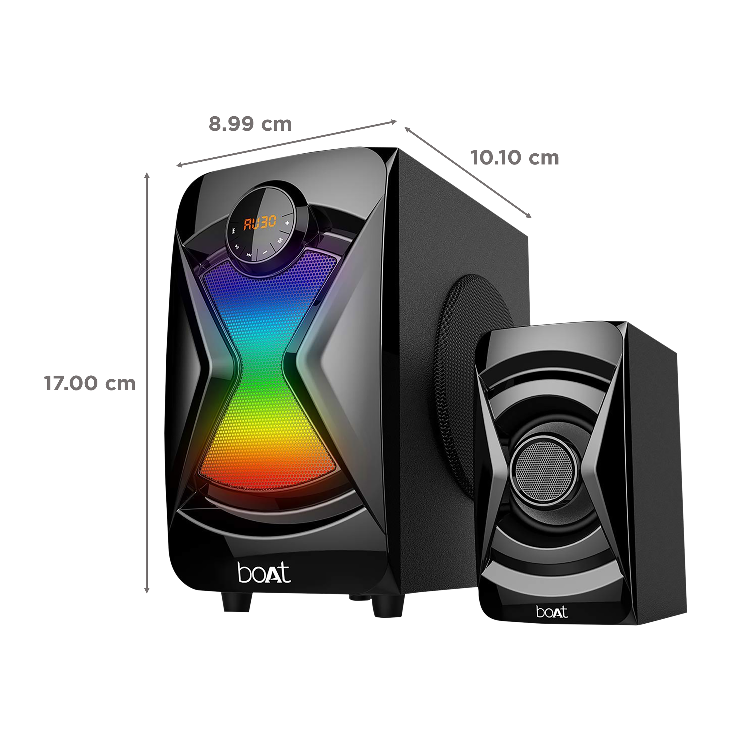 boAt 2.1 Channel 50 Watt Multi-Channel Speaker (Bluetooth 5.0, Blitz 1500, Black)_3