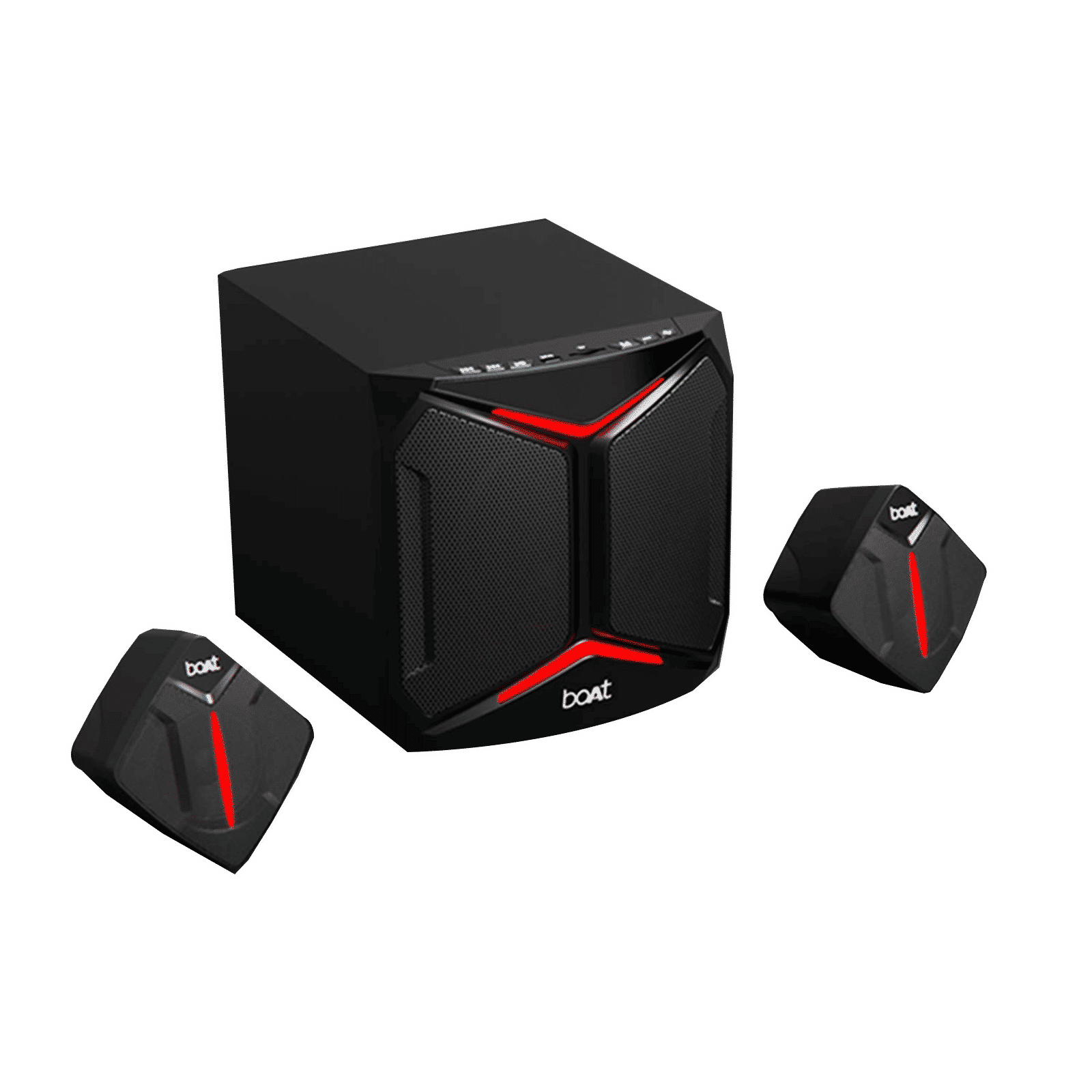boAt 2.1 Channel 100 Watt Multi-Channel Speaker (Bluetooth 5.0, Blitz 2000, Black) boAt 2.1 Channel 100 Watt Multi-Channel Speaker (Bluetooth 5.0, Blitz 2000, Black)_1