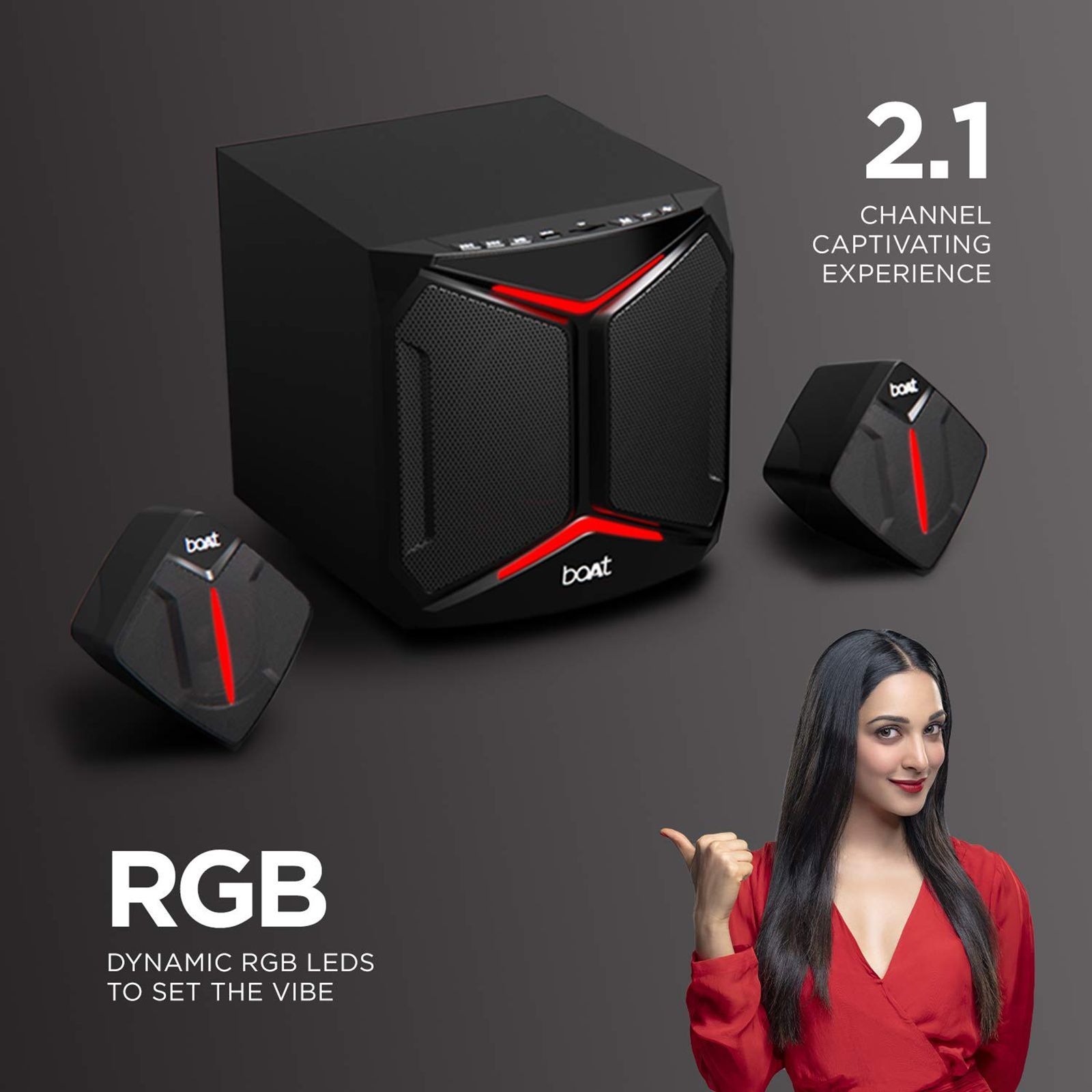 boAt 2.1 Channel 100 Watt Multi-Channel Speaker (Bluetooth 5.0, Blitz 2000, Black) boAt 2.1 Channel 100 Watt Multi-Channel Speaker (Bluetooth 5.0, Blitz 2000, Black)_7