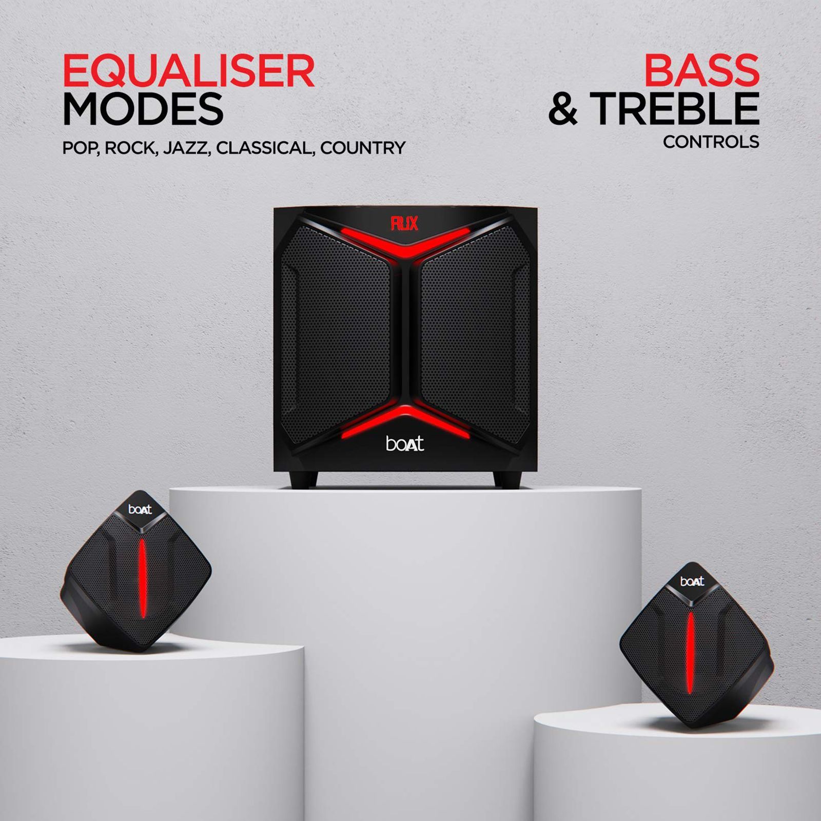 boAt 2.1 Channel 100 Watt Multi-Channel Speaker (Bluetooth 5.0, Blitz 2000, Black) boAt 2.1 Channel 100 Watt Multi-Channel Speaker (Bluetooth 5.0, Blitz 2000, Black)_10