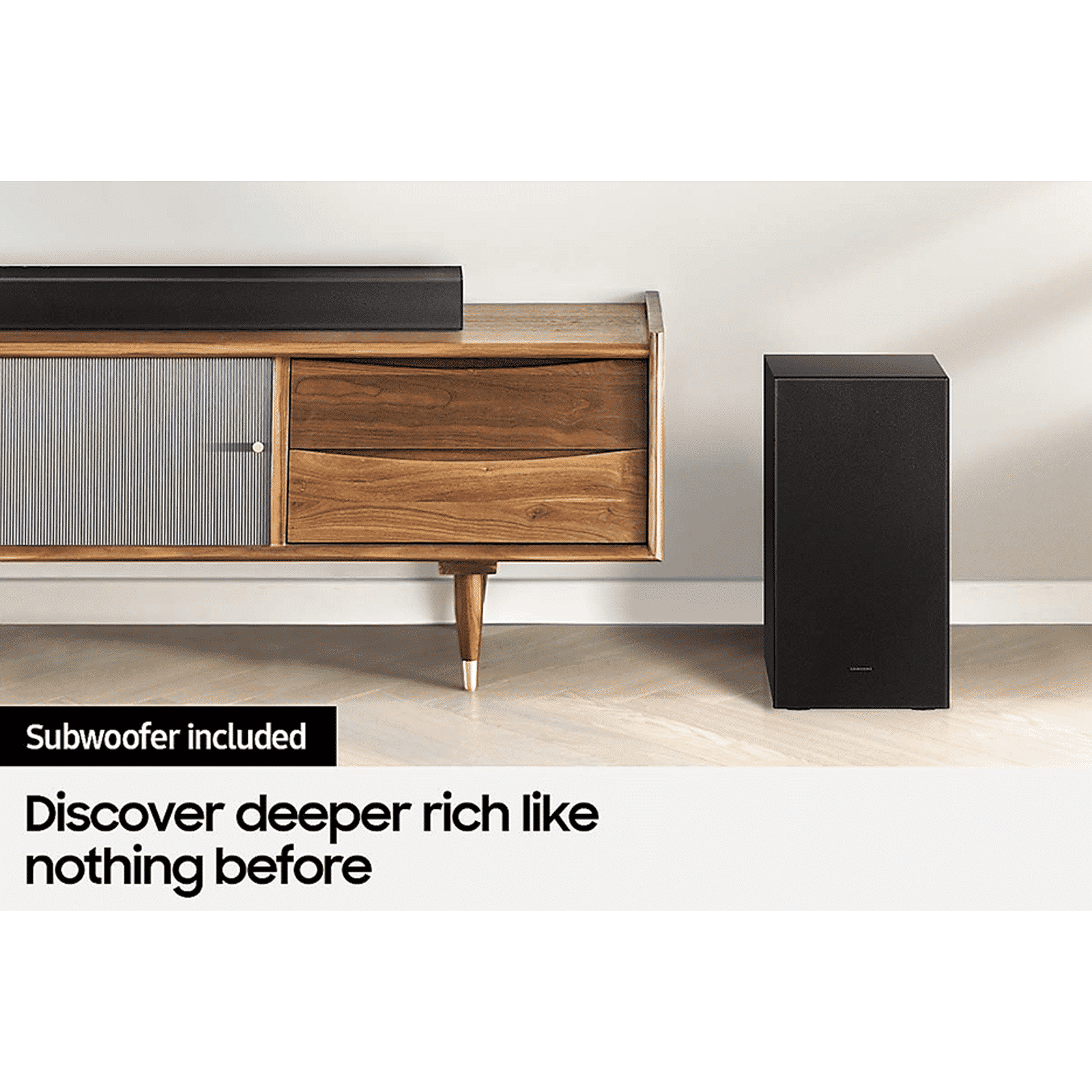 SAMSUNG HW-A450/TL 300W Bluetooth Soundbar with Remote (Bass Boost, 2.1 Channel, Black)_13