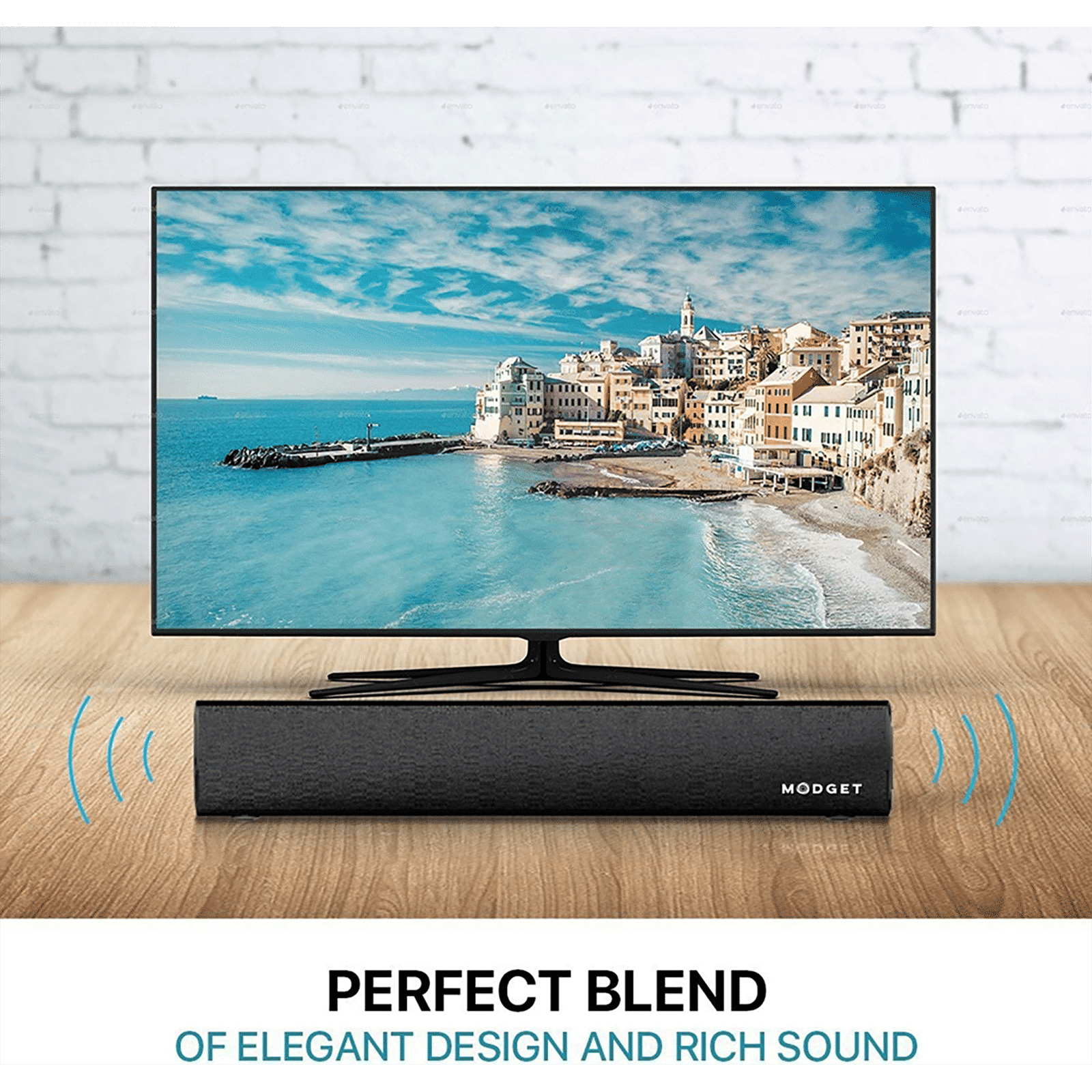 MODGET MOG111BT2.0 Channel 20 Watts Sound Bar  (Deep Bass, Black)_4