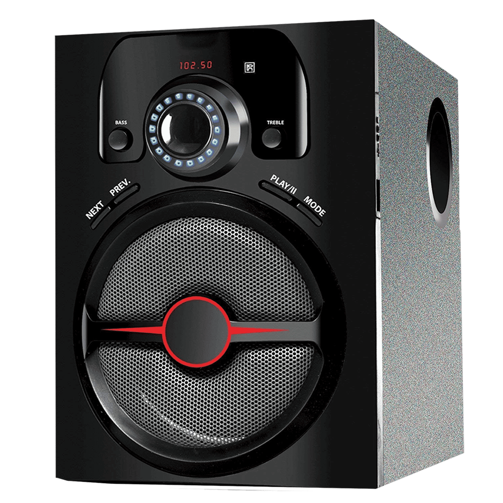 I KALL 70 Watts 7.1 Channel Mono Channel Multimedia Home Theatre System (Bluetooth, IK-4444, Black)_6