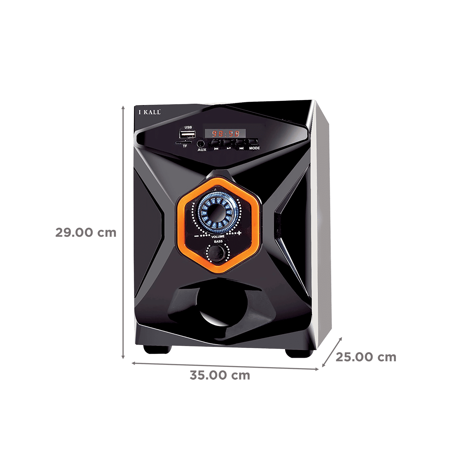 I KALL IK-555 70W Bluetooth Home Theatre with Remote (5.1 Channel, Black)_3