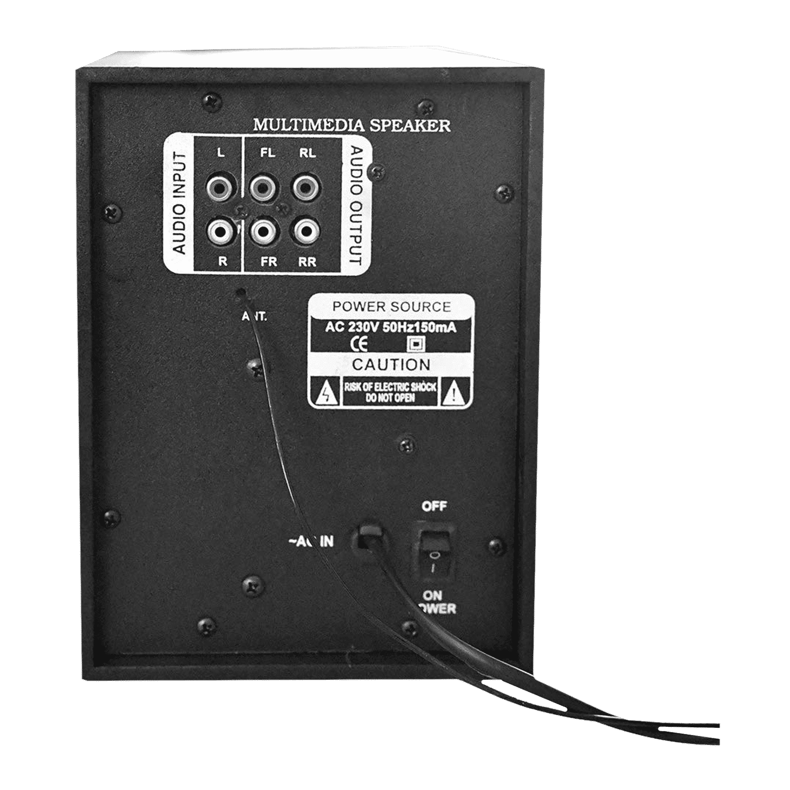 I KALL IK-22 40W Multimedia Speaker (Surrounding & Clear Sound, 2.1 Channel, Black)_2