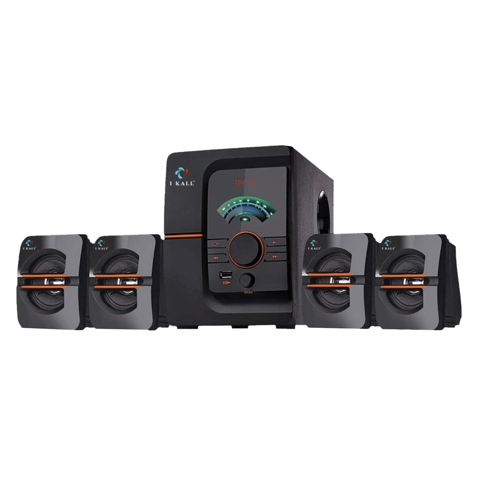 I KALL IK-401 60 Watts Standard Home Theatre System (Authoritative Bass, 4.1 Channel, Black)_1
