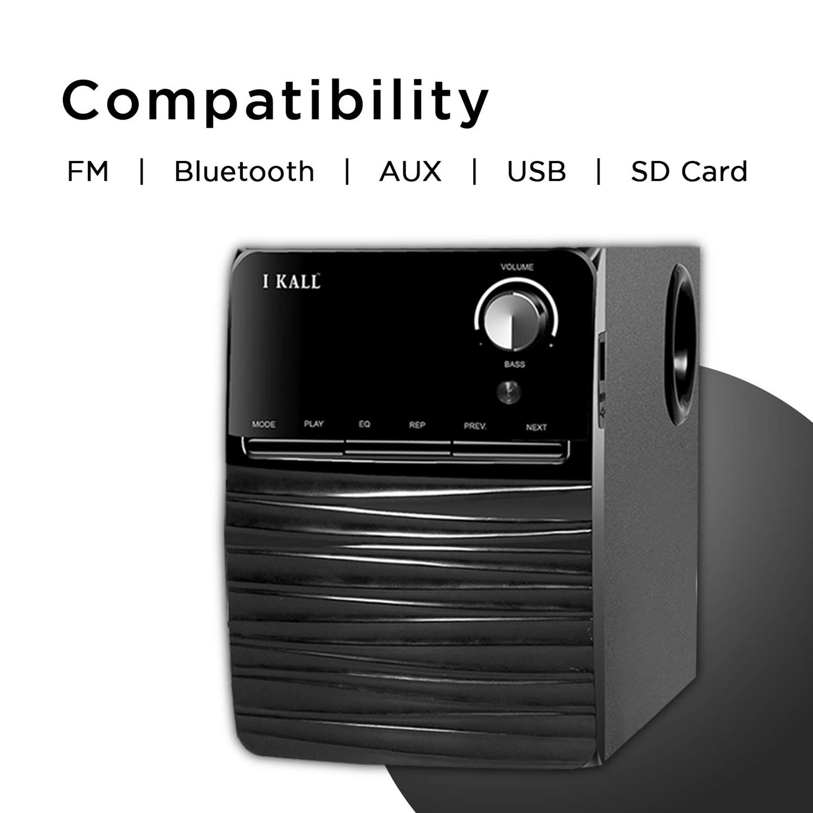 I KALL IK-403 60W Bluetooth Home Theatre with Remote (Deep Bass, 4.1 Channel, Black) I KALL IK-403 60W Bluetooth Home Theatre with Remote (Deep Bass, 4.1 Channel, Black)_5