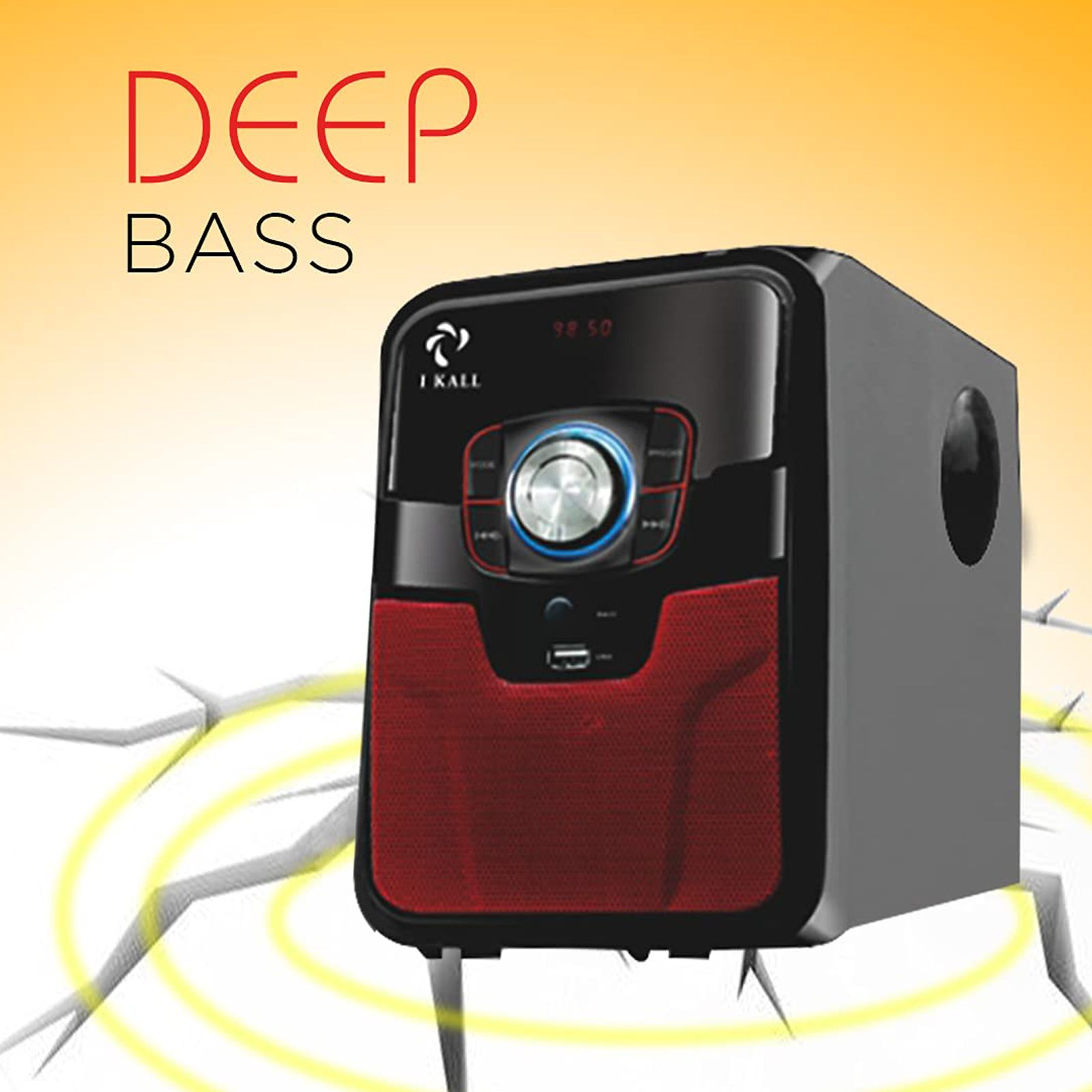 I KALL IK-405 60W Bluetooth Home Theatre with Remote (Immersive Sound, 4.1 Channel, Black)_8