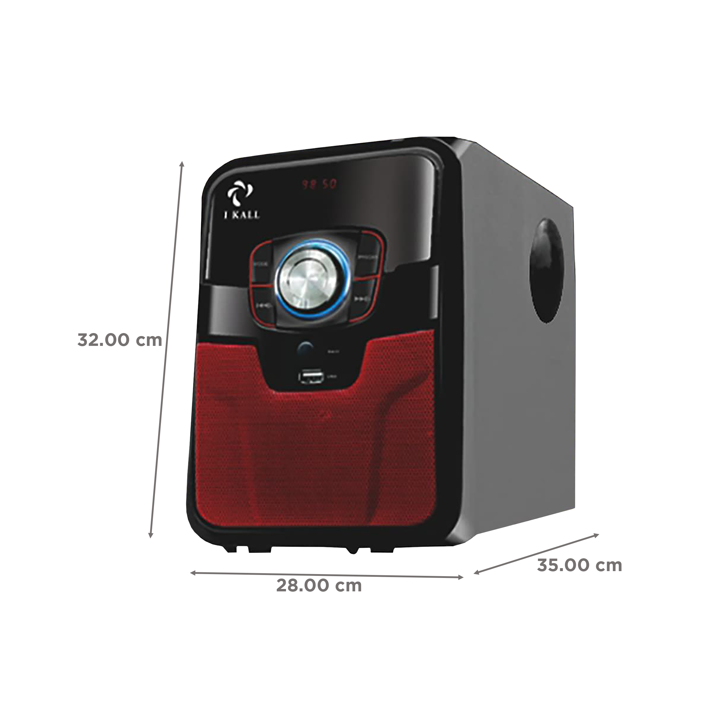 I KALL IK-405 60W Bluetooth Home Theatre with Remote (Immersive Sound, 4.1 Channel, Black)_4