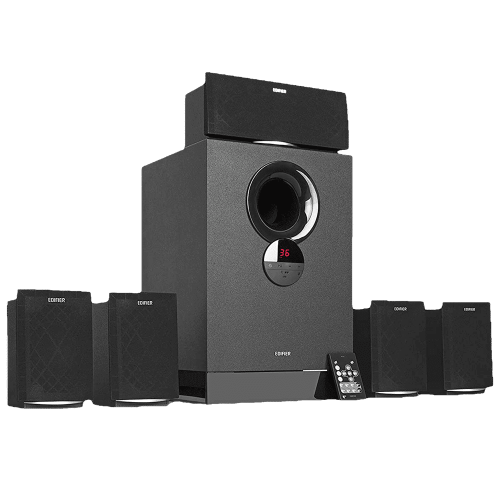 EDIFIER R501BT 93W Multimedia Speaker (Deep Bass, 5.1 Channel, Black) EDIFIER R501BT 93W Multimedia Speaker (Deep Bass, 5.1 Channel, Black)_1