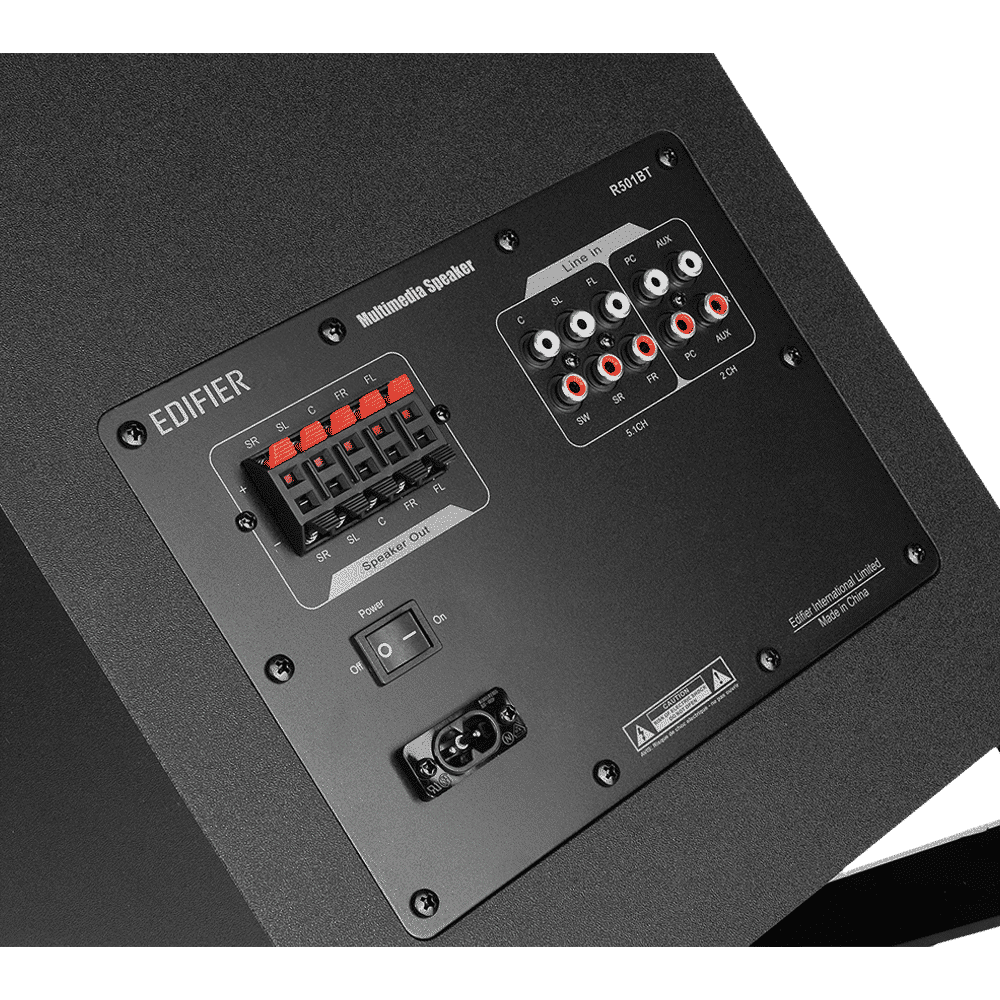 EDIFIER R501BT 93W Multimedia Speaker (Deep Bass, 5.1 Channel, Black) EDIFIER R501BT 93W Multimedia Speaker (Deep Bass, 5.1 Channel, Black)_8