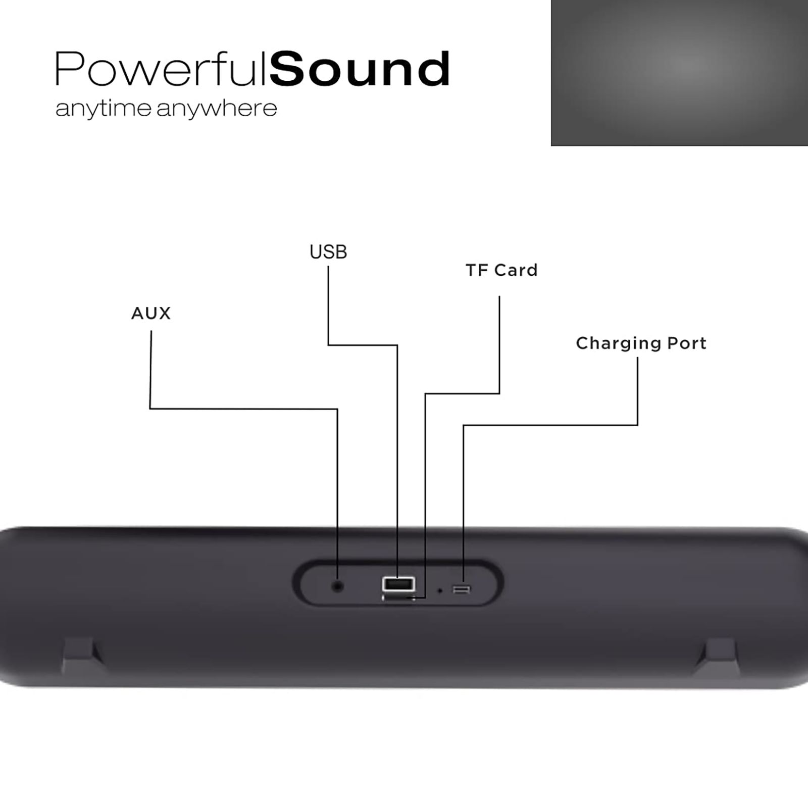 I KALL IK20 20W Bluetooth Soundbar (Stereo Effect, 2.0 Channel, Black)_9
