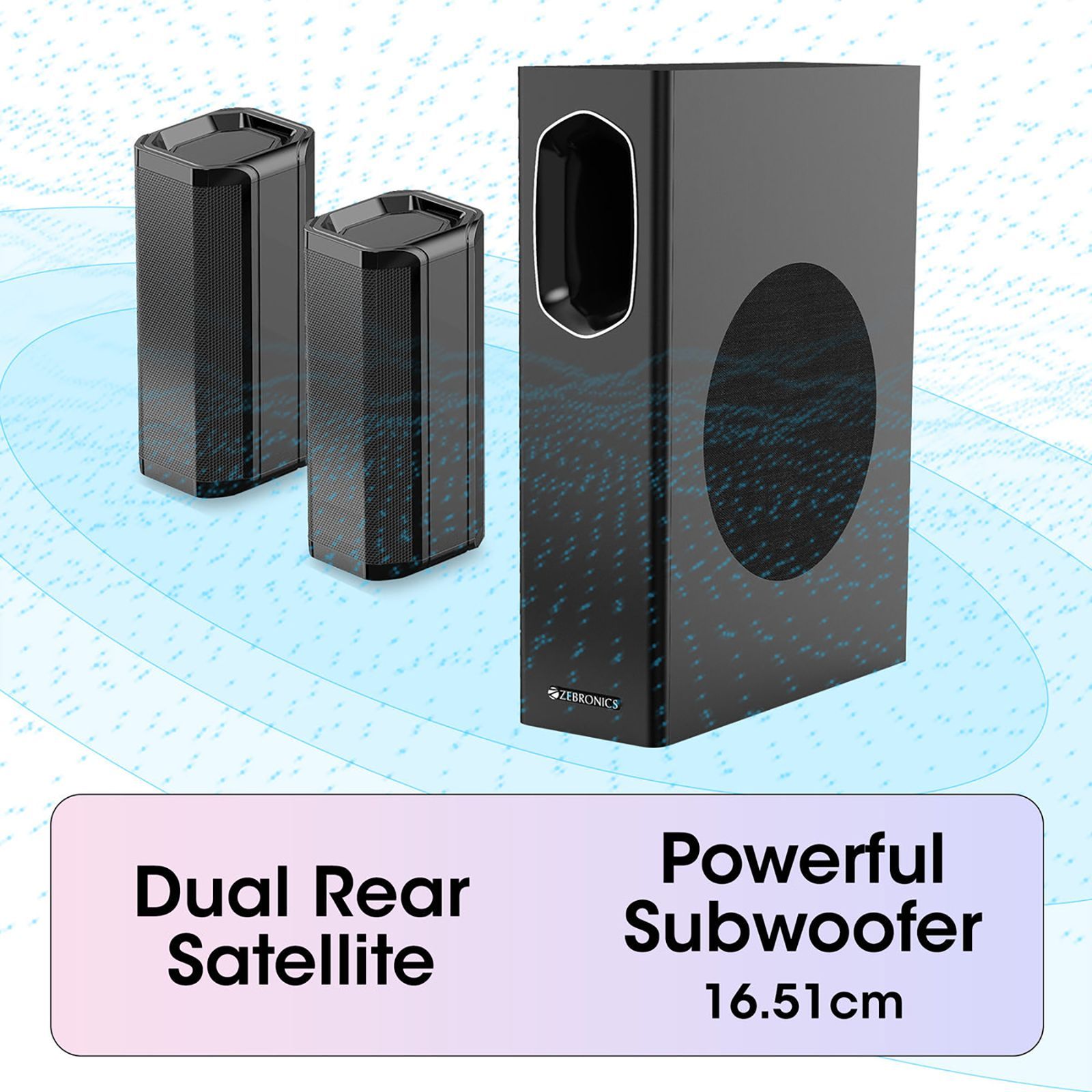 ZEBRONICS Zeb-Juke Bar 7400 Pro 180W Bluetooth Soundbar with Remote (Hi-Fidelity Audio, 5.1 Channel, Black)_8