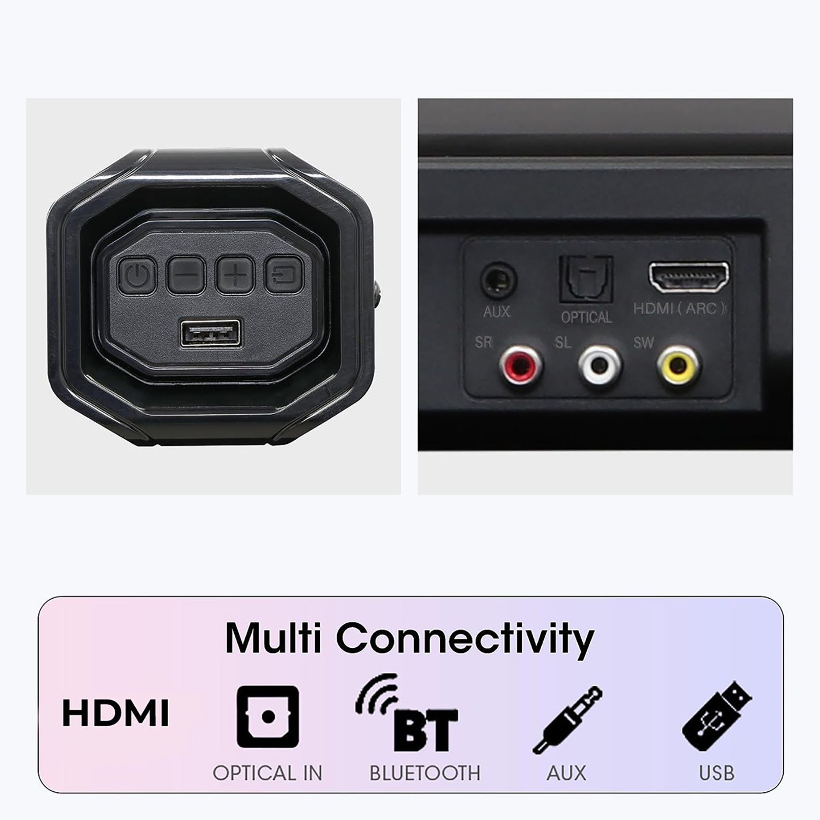 ZEBRONICS Zeb-Juke Bar 7400 Pro 180W Bluetooth Soundbar with Remote (Hi-Fidelity Audio, 5.1 Channel, Black)_11