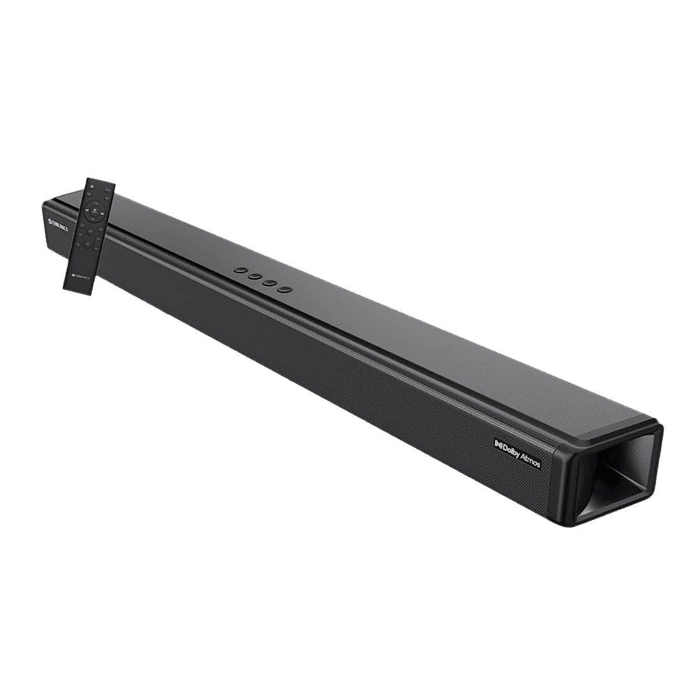 ZEBRONICS Zeb-Juke Bar 3850 170W Bluetooth Soundbar with Remote (Dolby Atmos, 2.0 Channel, Black) ZEBRONICS Zeb-Juke Bar 3850 170W Bluetooth Soundbar with Remote (Dolby Atmos, 2.0 Channel, Black)_1