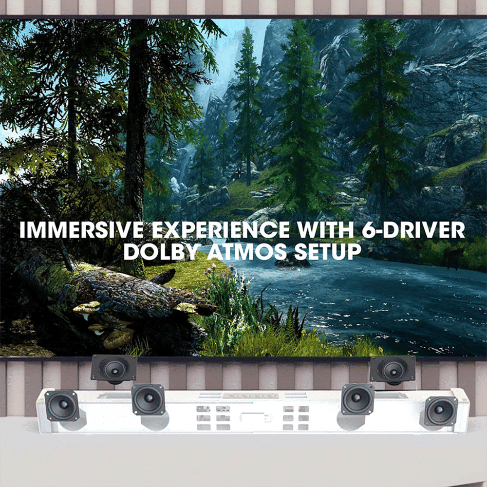 ZEBRONICS Zeb-Juke Bar 3850 170W Bluetooth Soundbar with Remote (Dolby Atmos, 2.0 Channel, Black) ZEBRONICS Zeb-Juke Bar 3850 170W Bluetooth Soundbar with Remote (Dolby Atmos, 2.0 Channel, Black)_6