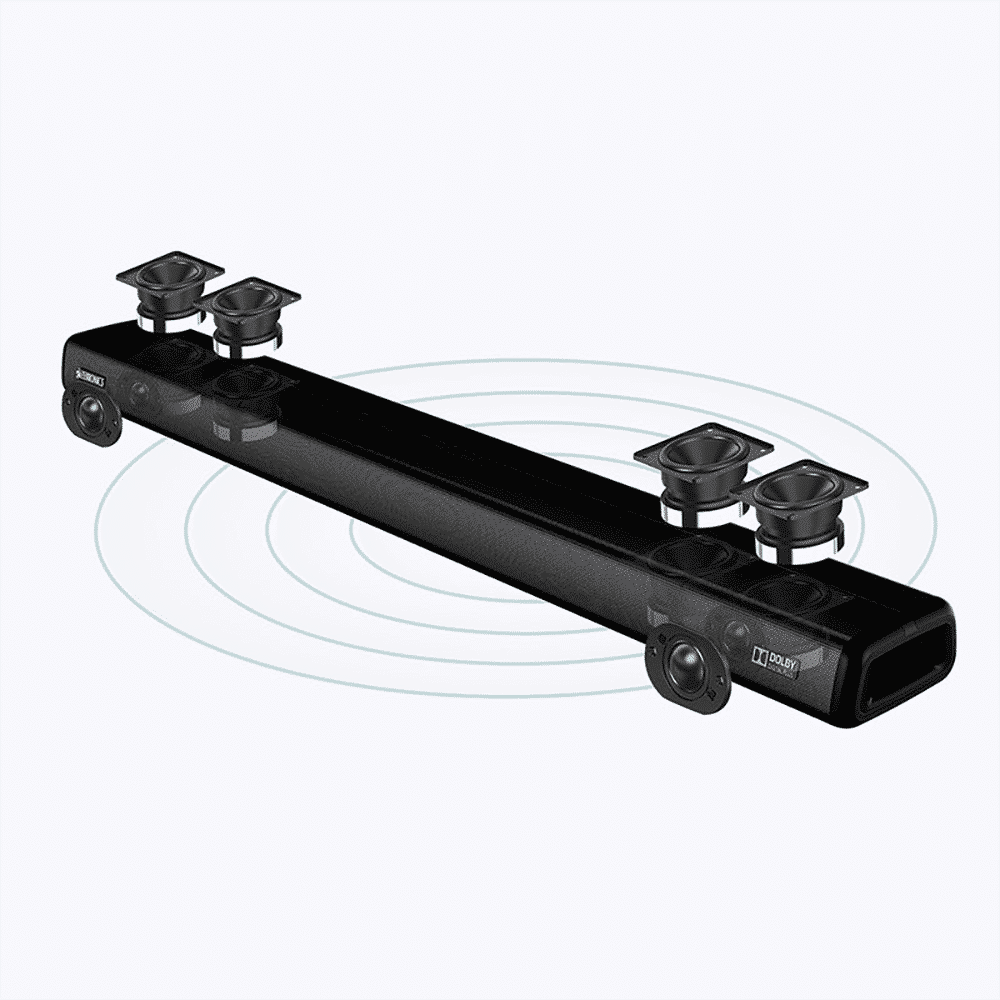 ZEBRONICS Zeb-Juke Bar 9200 DWS Pro 160W Bluetooth Soundbar with Remote (Dolby Digital Plus, 2.1 Channel, Black) ZEBRONICS Zeb-Juke Bar 9200 DWS Pro 160W Bluetooth Soundbar with Remote (Dolby Digital Plus, 2.1 Channel, Black)_9