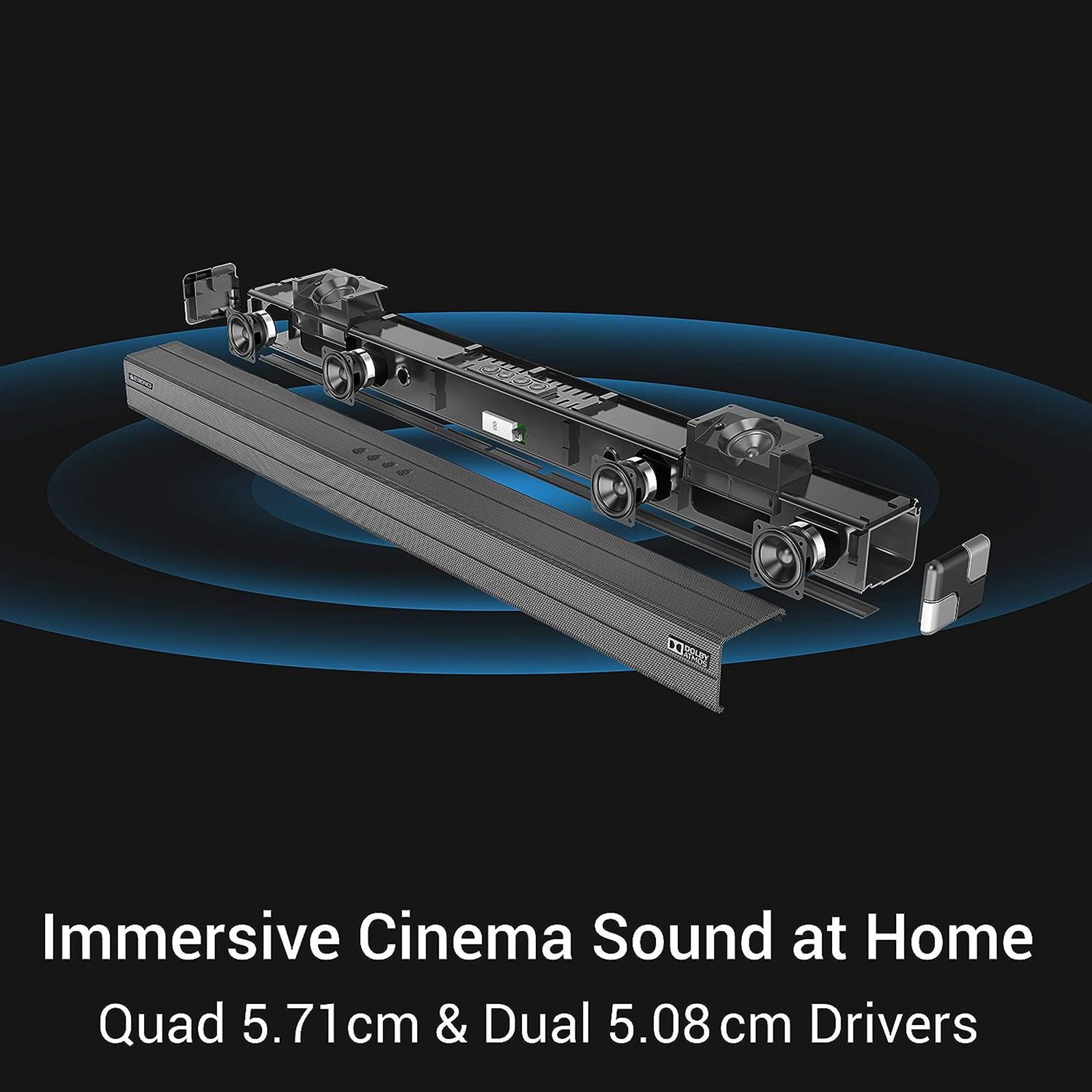 ZEBRONICS Zeb-Juke Bar 9700 450W Bluetooth Soundbar with Remote (Dolby Atmos, 2.1 Channel, Black) ZEBRONICS Zeb-Juke Bar 9700 450W Bluetooth Soundbar with Remote (Dolby Atmos, 2.1 Channel, Black)_14