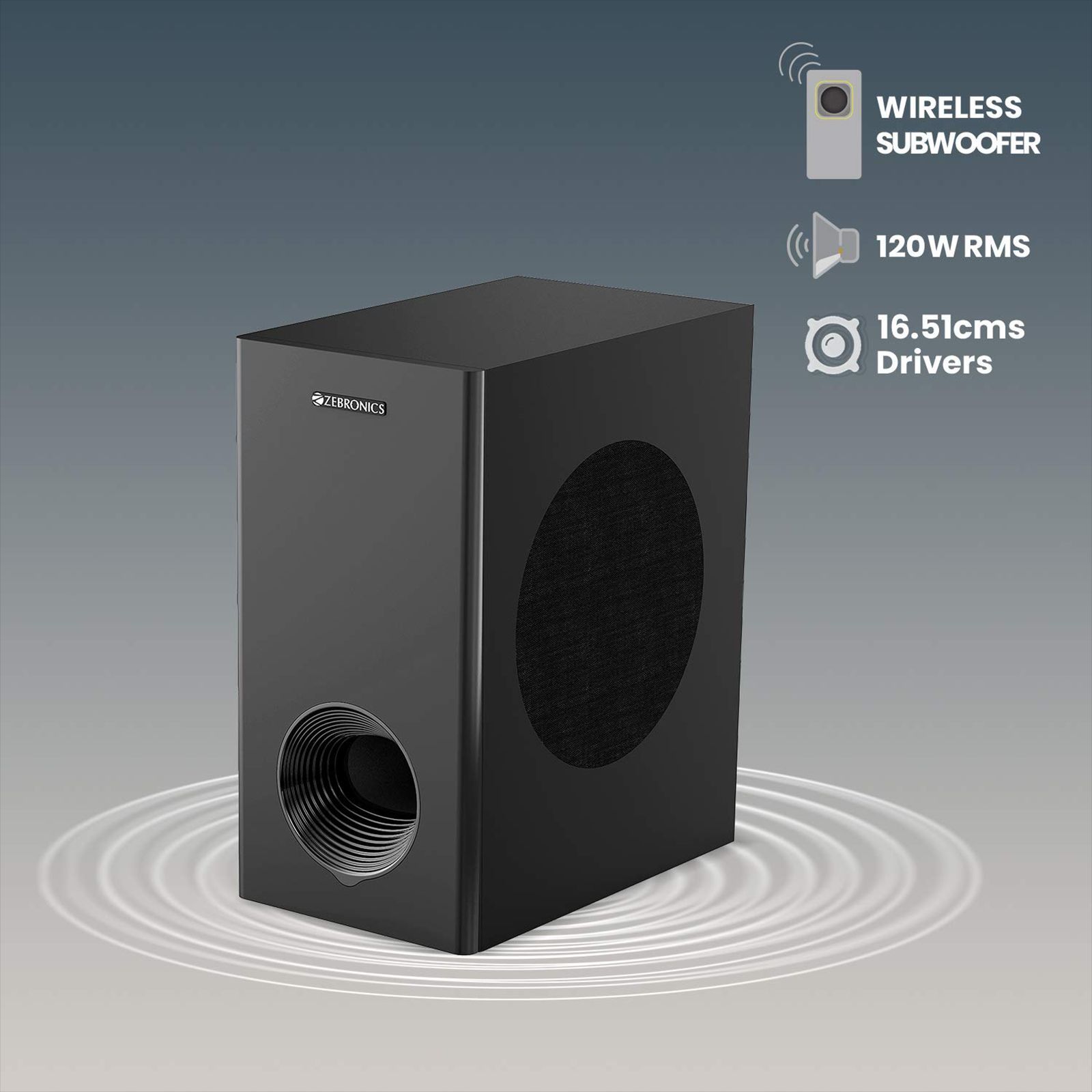 ZEBRONICS Zeb-Juke Bar 9800 450W Bluetooth Soundbar with Remote (Dolby Digital Plus, 2.1.2 Channel, Black)_12