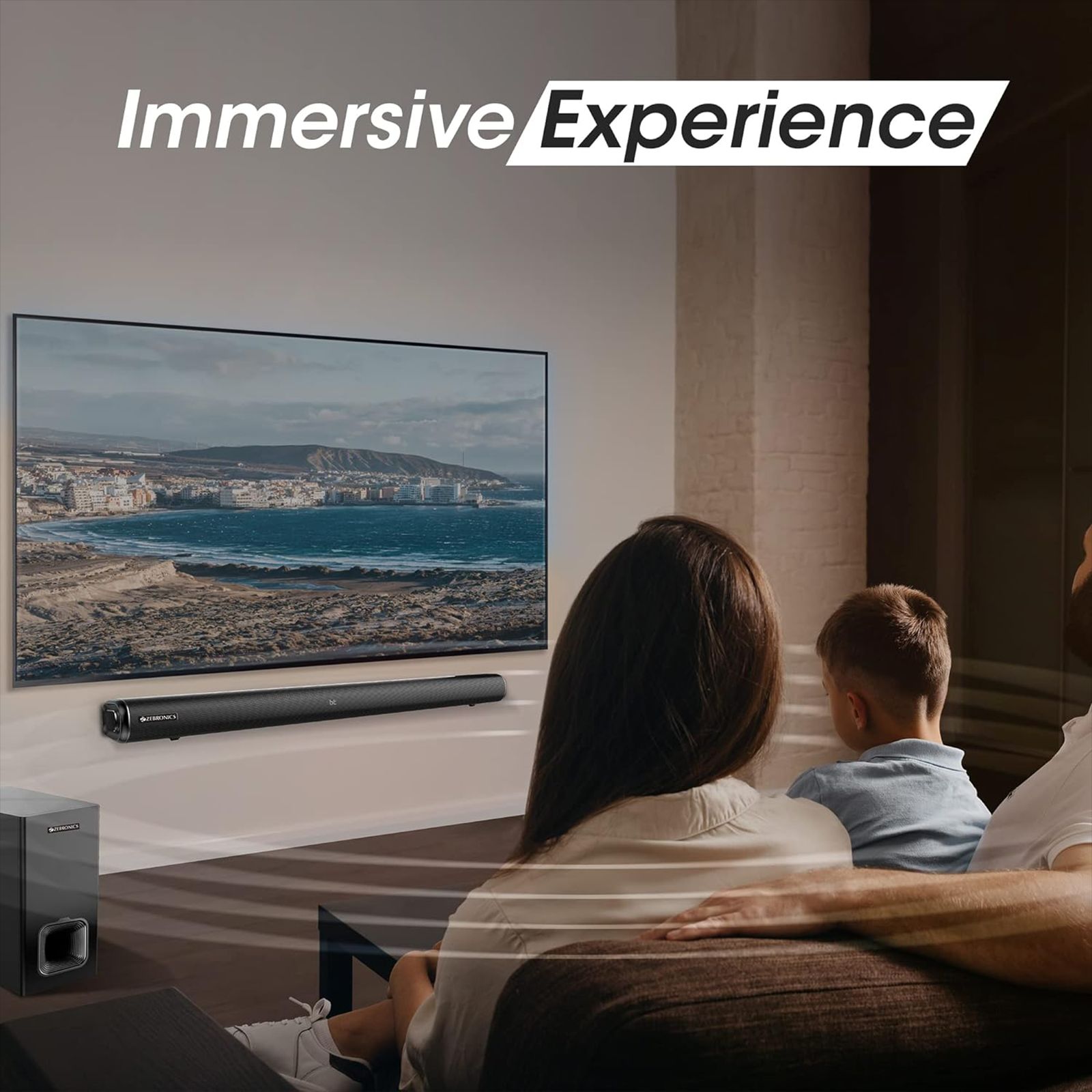 ZEBRONICS Zeb-Juke Bar 6001 DWS Pro 160W Bluetooth Soundbar with Remote (Immersive Sound, 2.1 Channel, Black) ZEBRONICS Zeb-Juke Bar 6001 DWS Pro 160W Bluetooth Soundbar with Remote (Immersive Sound, 2.1 Channel, Black)_10