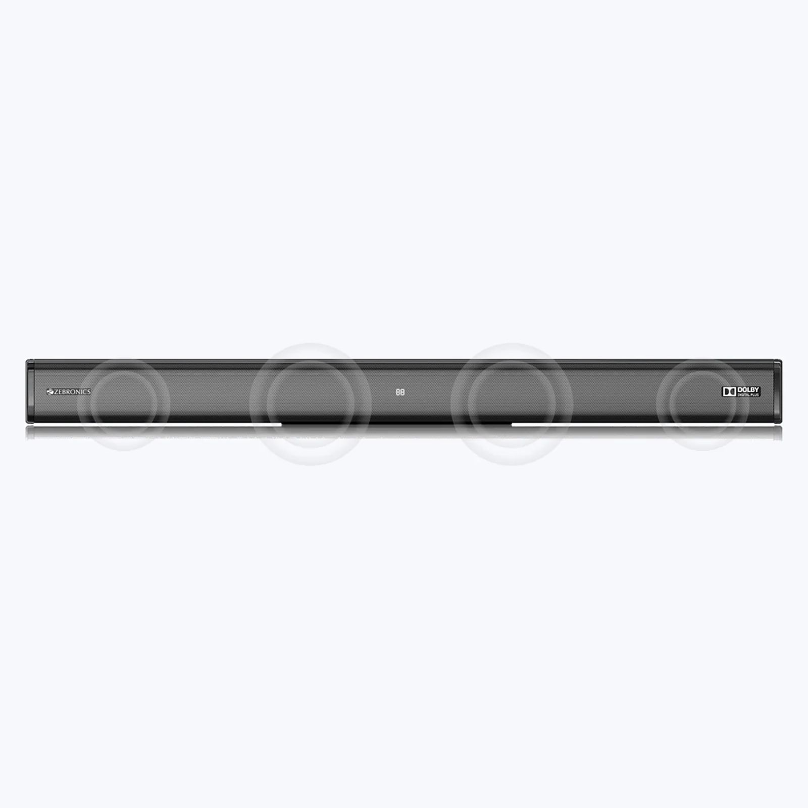 ZEBRONICS Zeb-Juke Bar 3800 Pro 60W Bluetooth Soundbar with Remote (Dolby Digital Plus, 2.0 Channel, Black)_11