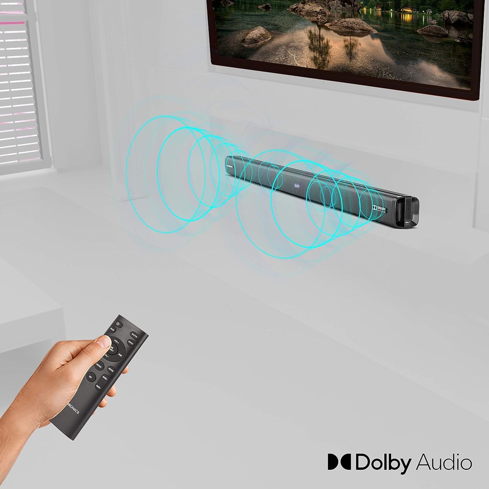 ZEBRONICS Zeb-Juke Bar 3800 Pro 60W Bluetooth Soundbar with Remote (Dolby Digital Plus, 2.0 Channel, Black)_7