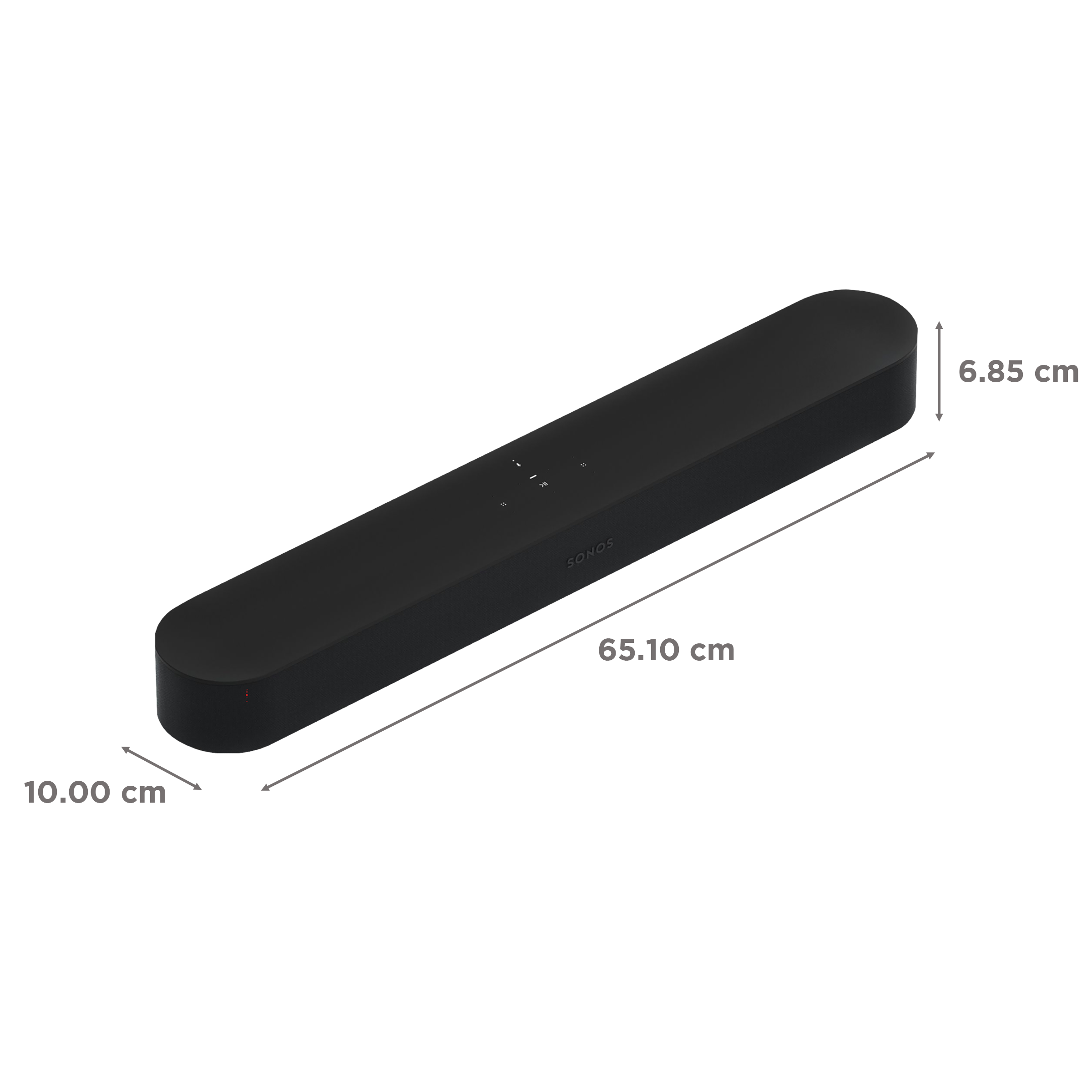 SONOS Beam S14 250W Bluetooth Soundbar with Remote (HD Sound, Stereo Channel, Black)_3
