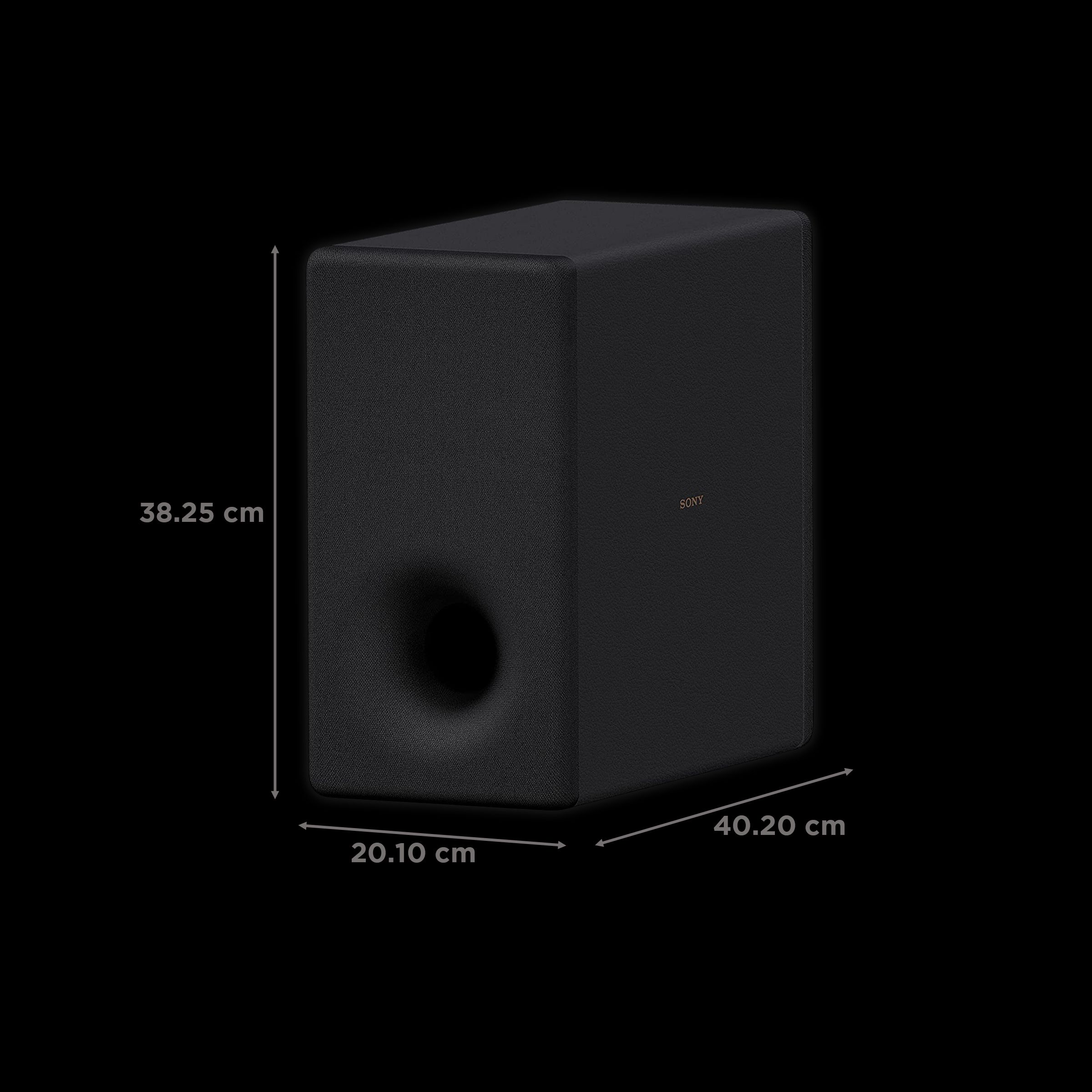 SONY SA-SW3 200W Wireless Subwoofer (Deep Bass, 1.0 Channel, Black)_3