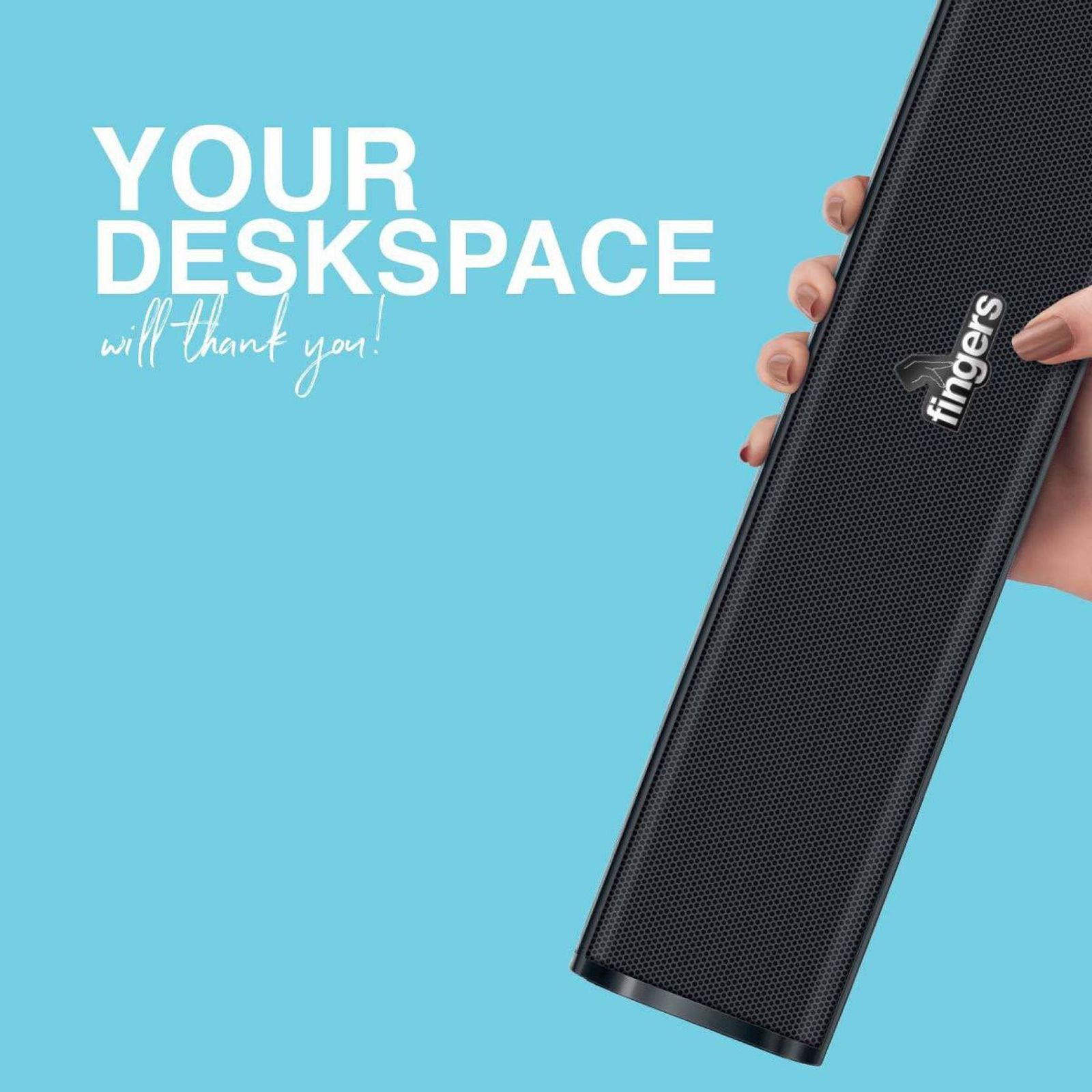 fingers F2.0 6W Portable Speaker (Bass Heavy, 2.0 Channel, Piano Black)_9