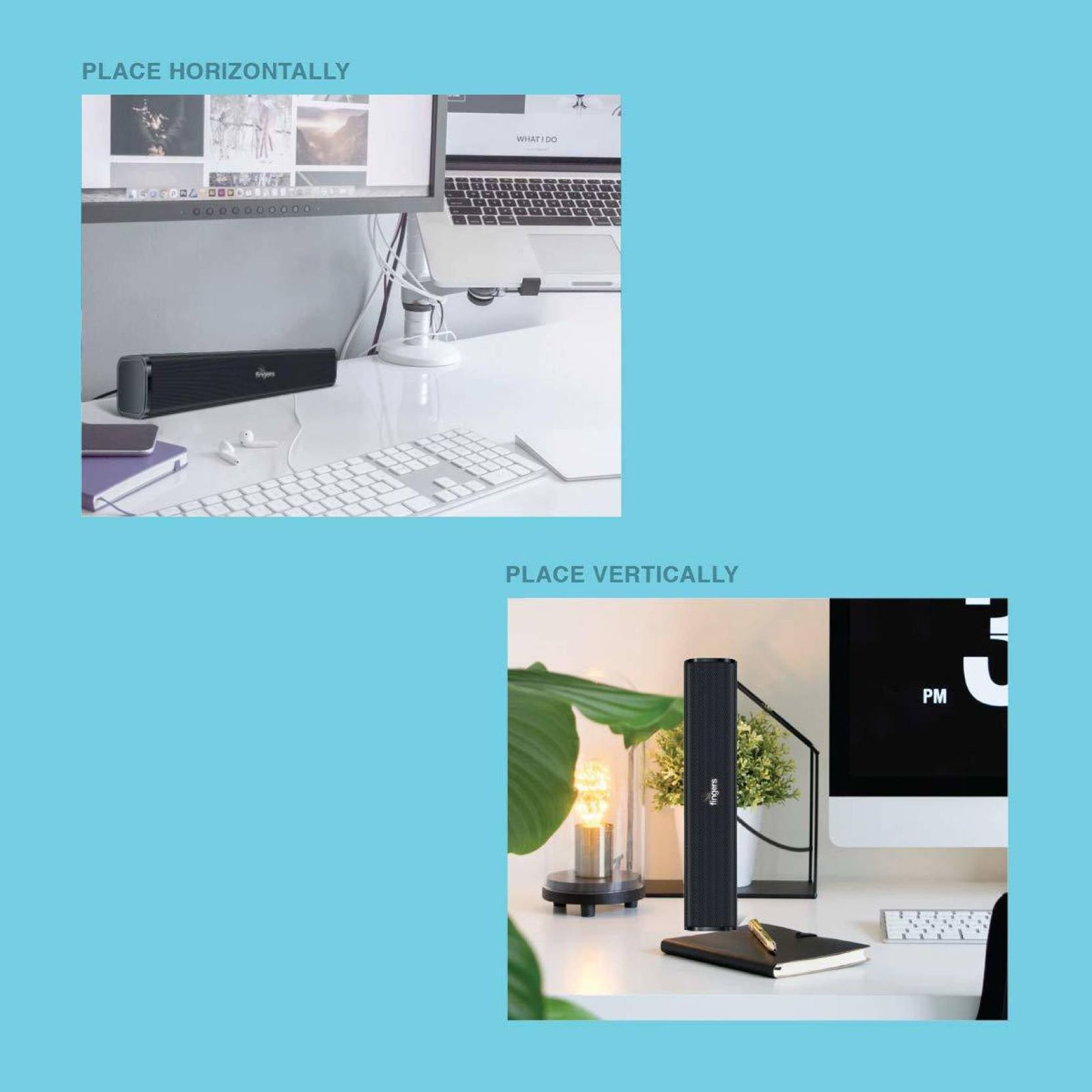 fingers F2.0 6W Portable Speaker (Bass Heavy, 2.0 Channel, Piano Black)_6