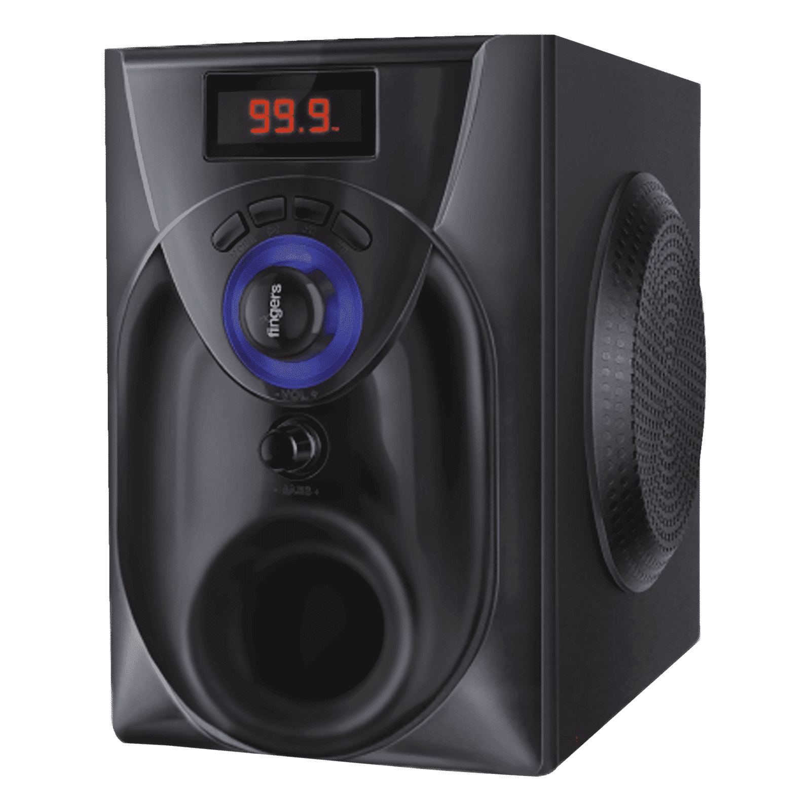 fingers Challenger 18W Multimedia Speaker (Powerful Bass, 2.1 Channel, Classic Black)_5