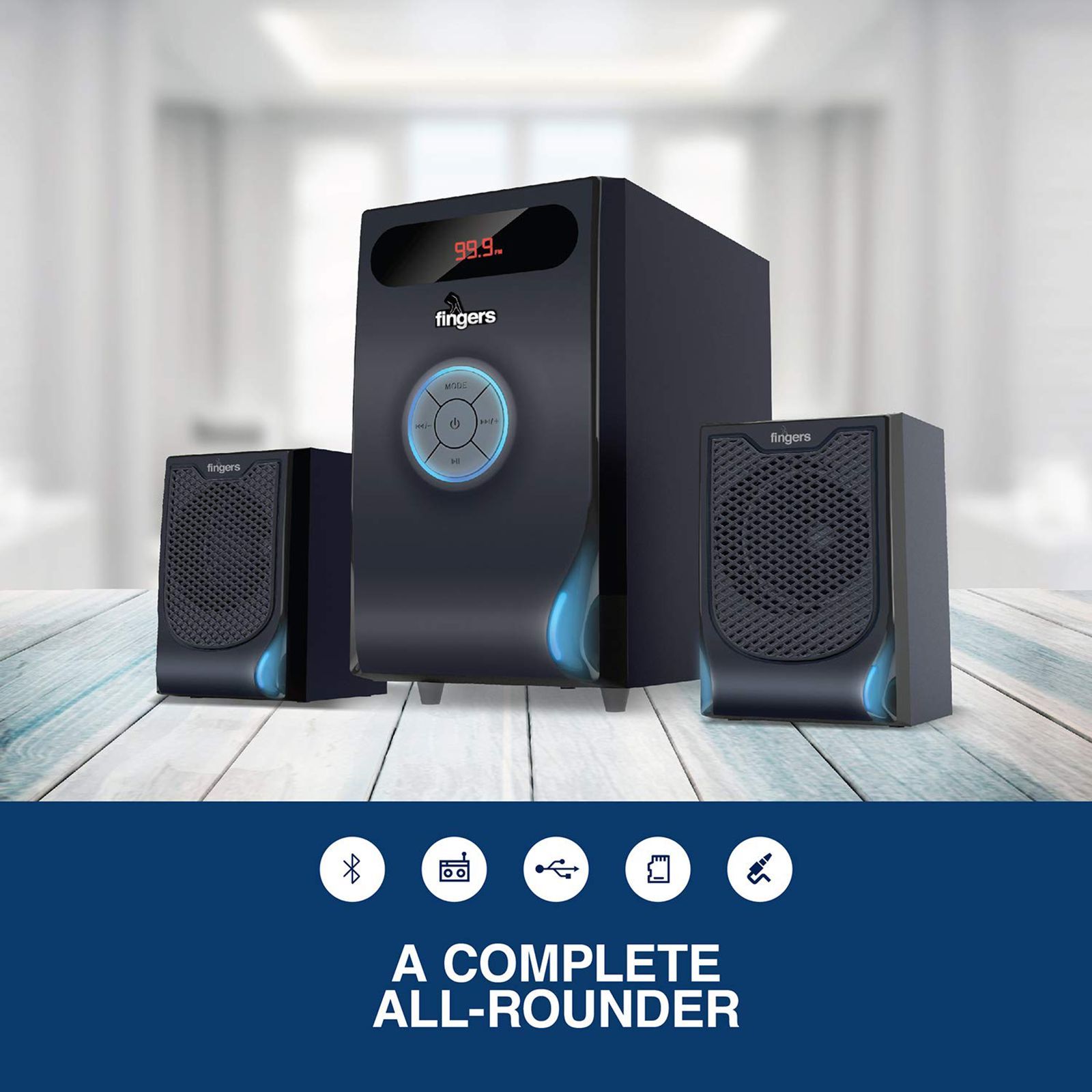 fingers Joshhh 20W Multimedia Speaker (Powerful Bass, 2.1 Channel, Classic Black) fingers Joshhh 20W Multimedia Speaker (Powerful Bass, 2.1 Channel, Classic Black)_10