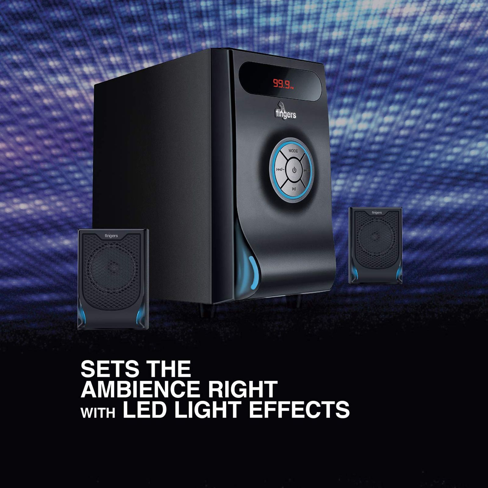 fingers Joshhh 20W Multimedia Speaker (Powerful Bass, 2.1 Channel, Classic Black) fingers Joshhh 20W Multimedia Speaker (Powerful Bass, 2.1 Channel, Classic Black)_11