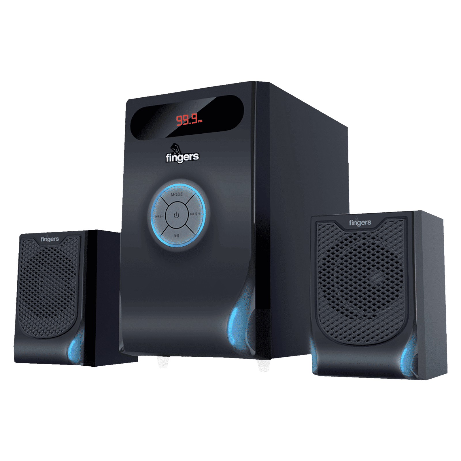 fingers Joshhh 20W Multimedia Speaker (Powerful Bass, 2.1 Channel, Classic Black) fingers Joshhh 20W Multimedia Speaker (Powerful Bass, 2.1 Channel, Classic Black)_4