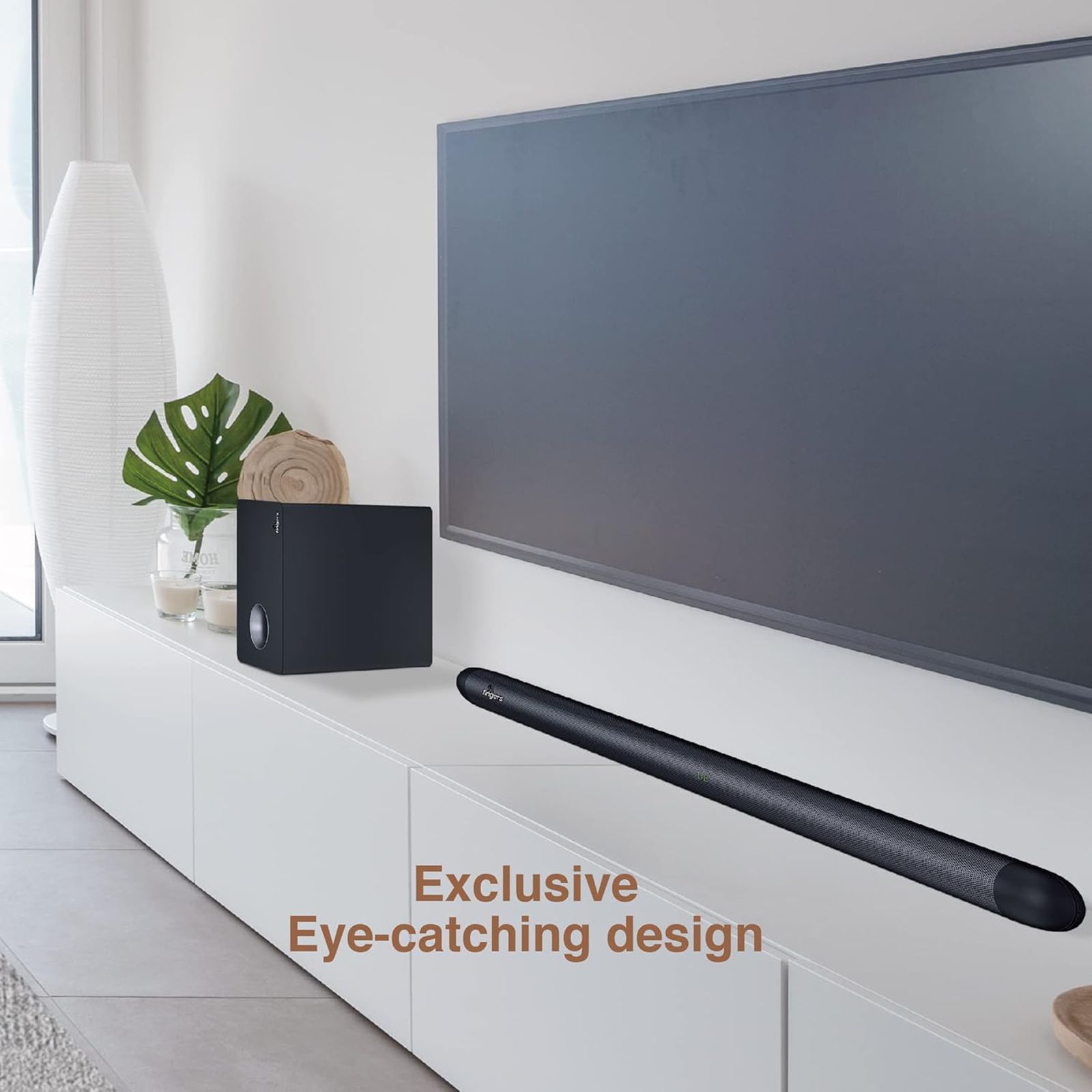 fingers Octane-80 80W Bluetooth Soundbar with Remote (Dolby Sound, 2.1 Channel, Rich Black) fingers Octane-80 80W Bluetooth Soundbar with Remote (Dolby Sound, 2.1 Channel, Rich Black)_11