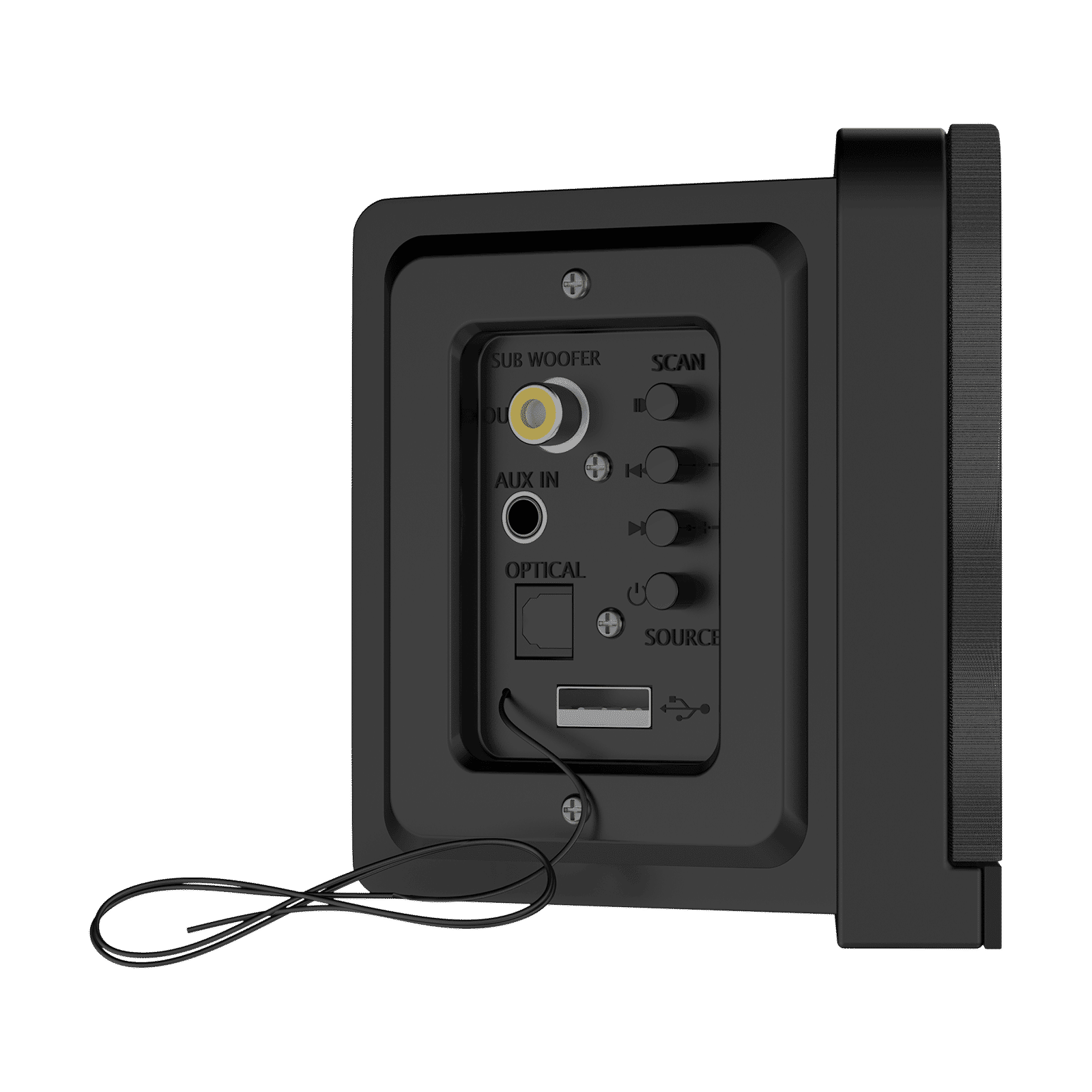 Croma 40W RMS Bluetooth Soundbar with Remote (Acoustic Sound, 2.1 Channel, Black) Croma 40W RMS Bluetooth Soundbar with Remote (Acoustic Sound, 2.1 Channel, Black)_6