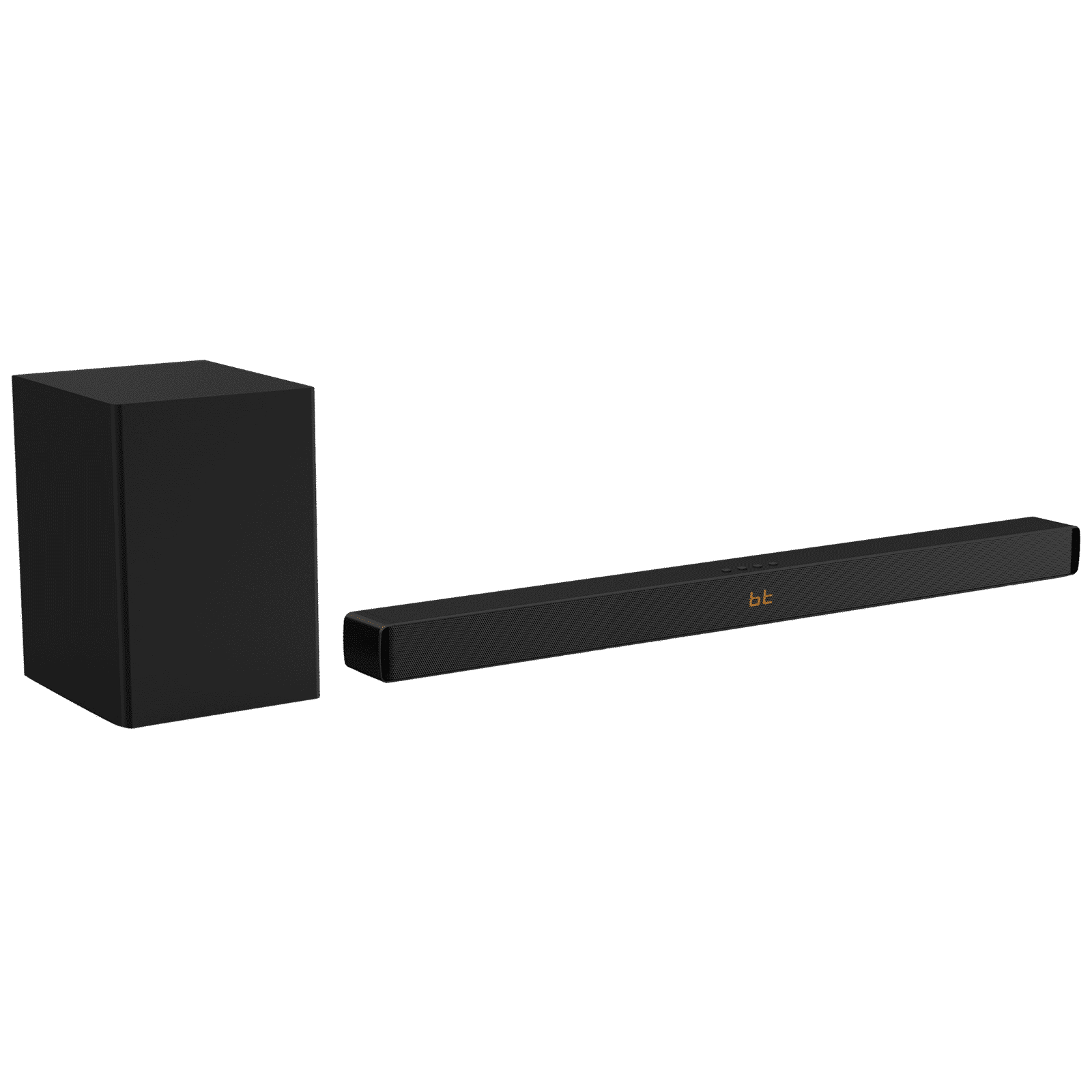 Croma 200W Soundbar with Remote (Wireless Subwoofer, 2.1 Channel, Black)_1