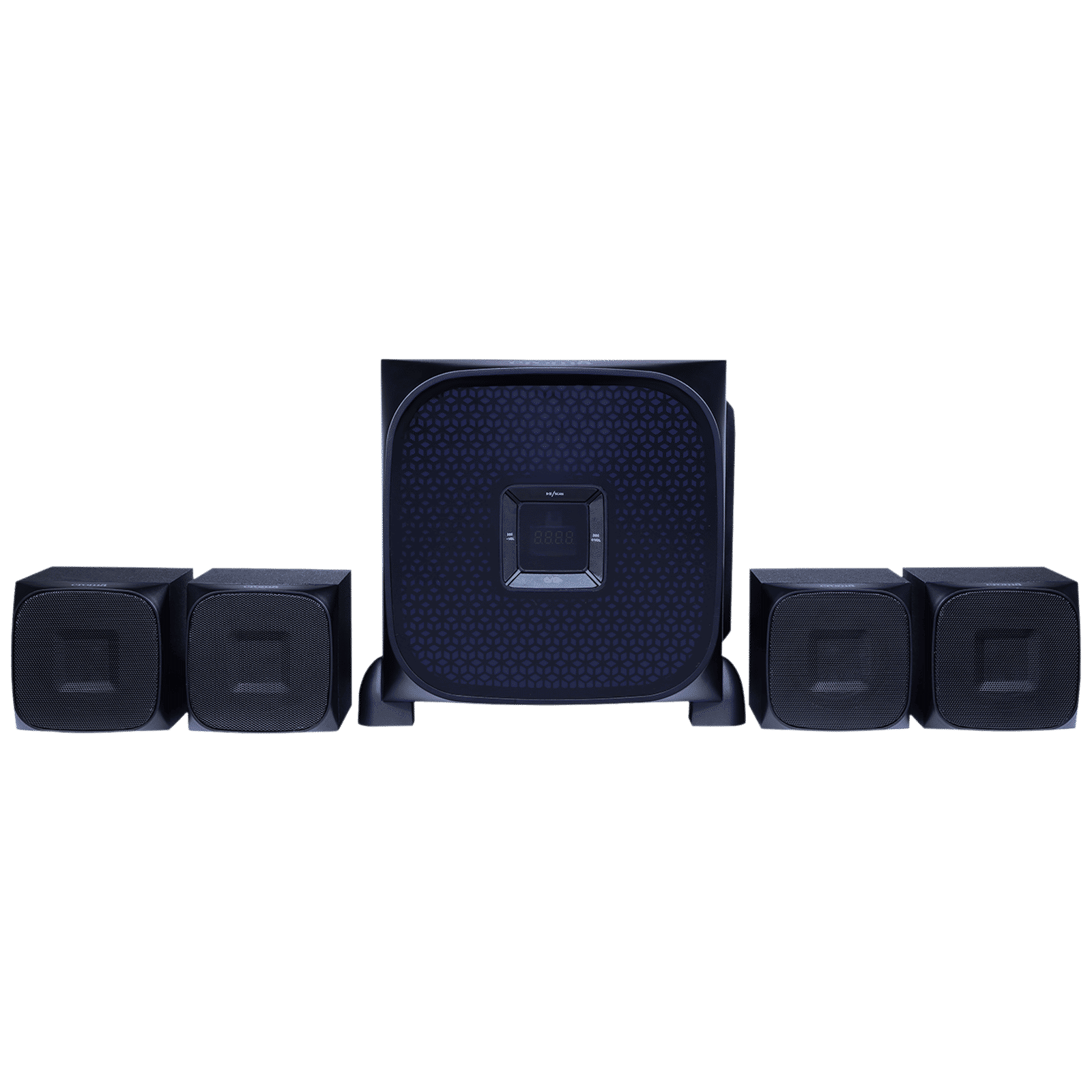 Croma 65W Bluetooth Home Theatre with Remote (Surround Sound, 4.1 Channel, Black)_5