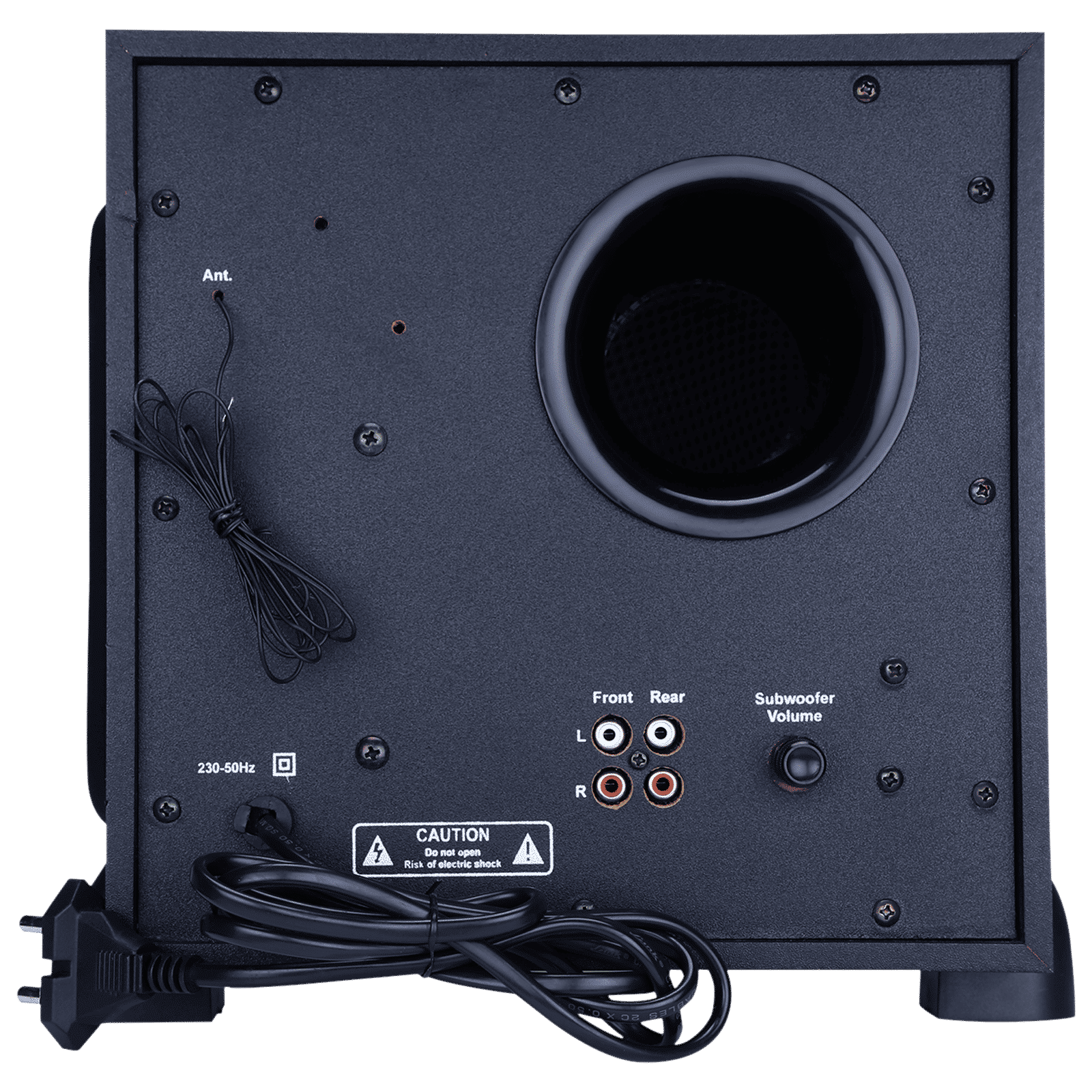 Croma 65W Bluetooth Home Theatre with Remote (Surround Sound, 4.1 Channel, Black)_6