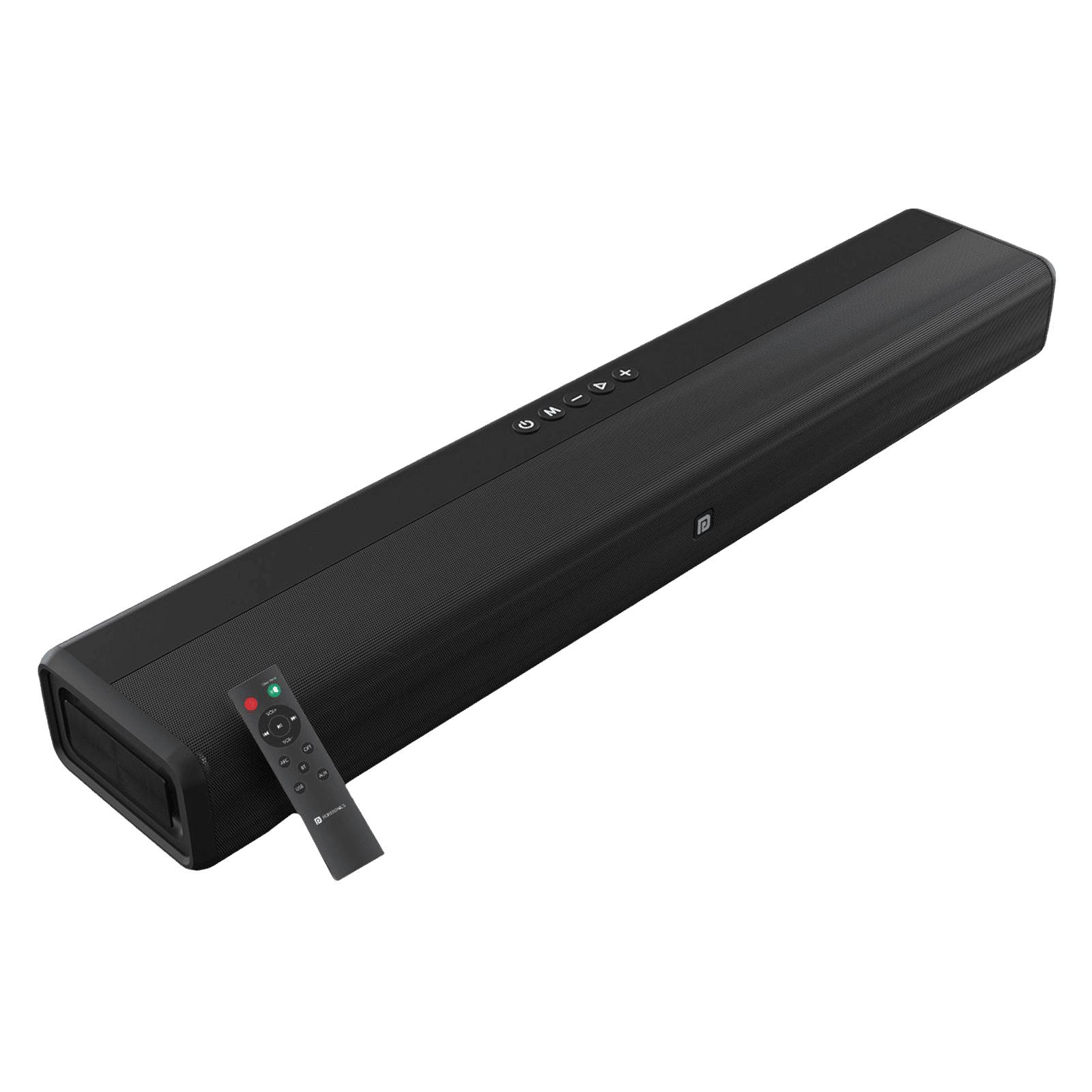 PORTRONICS Sound Slick III 80W Soundbar with Remote (Powerful Sound, Stereo Channel, Black)_1