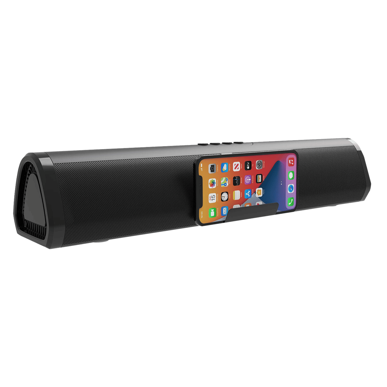 WINGS Center Stage 210 20W Bluetooth Soundbar (Deep Bass, 2.0 Channel, Black) WINGS Center Stage 210 20W Bluetooth Soundbar (Deep Bass, 2.0 Channel, Black)_1