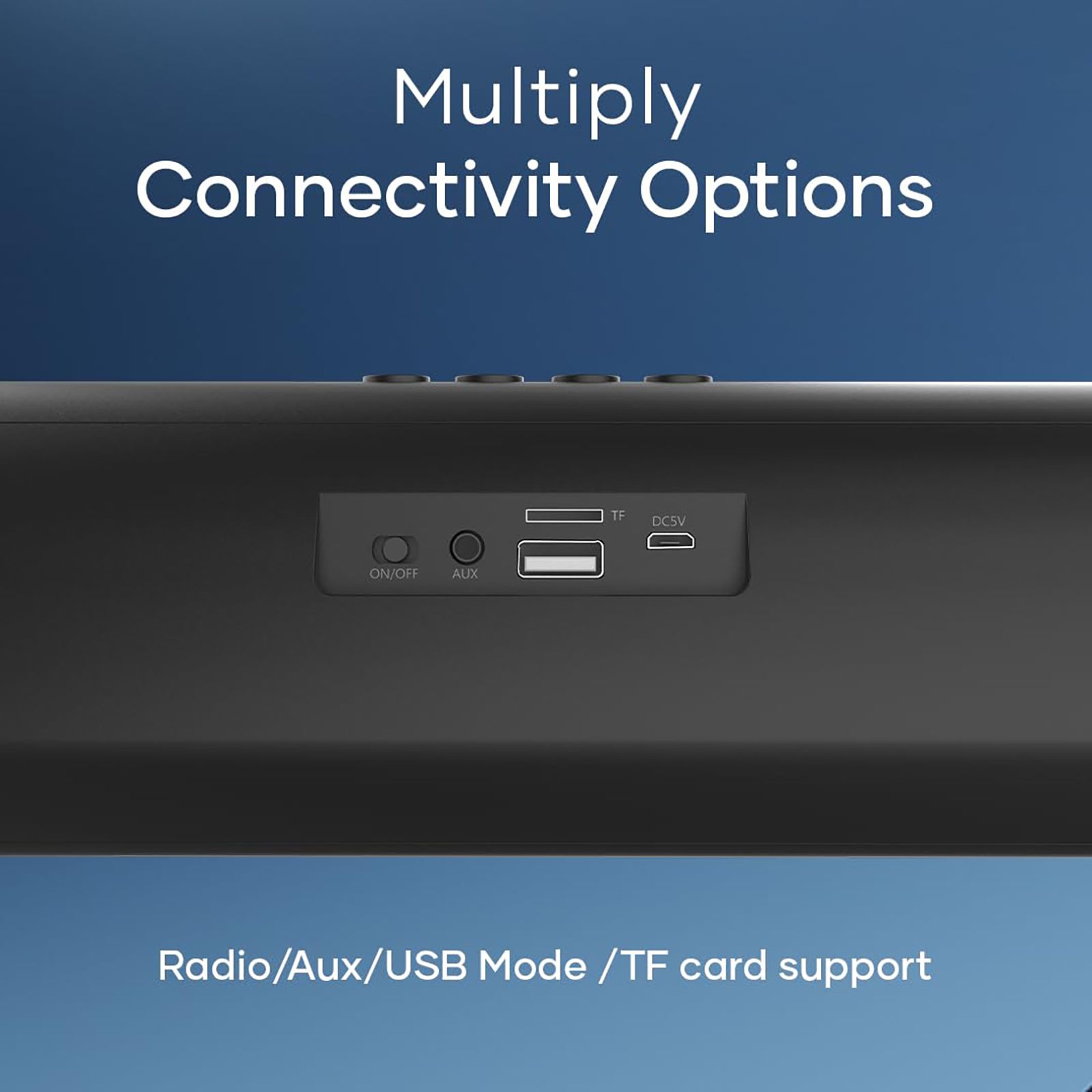 WINGS Center Stage 210 20W Bluetooth Soundbar (Deep Bass, 2.0 Channel, Black) WINGS Center Stage 210 20W Bluetooth Soundbar (Deep Bass, 2.0 Channel, Black)_14