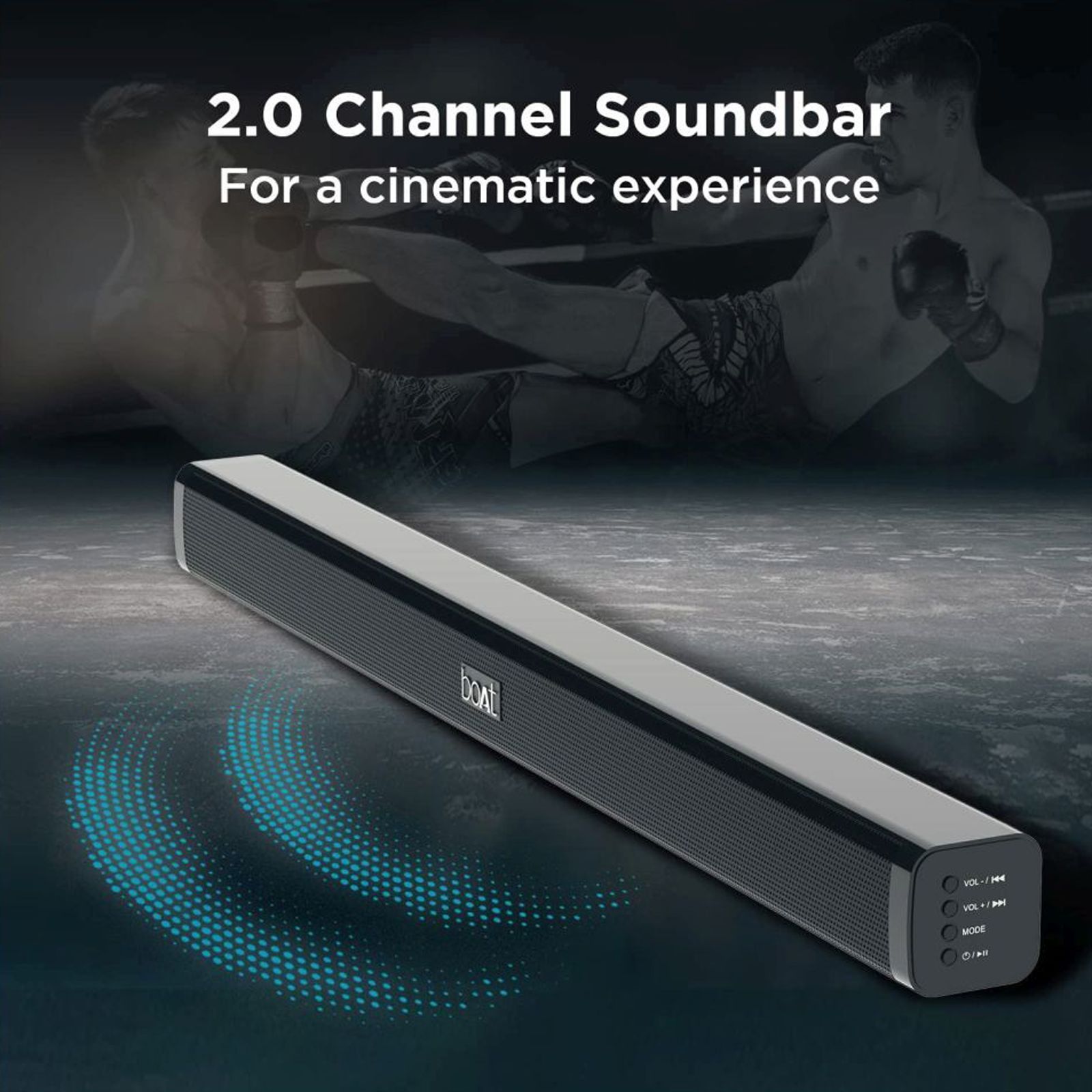 boAt Aavante Bar 908 30W Bluetooth Soundbar with Remote (Signature Sound, 2.0 Channel, Black) boAt Aavante Bar 908 30W Bluetooth Soundbar with Remote (Signature Sound, 2.0 Channel, Black)_13