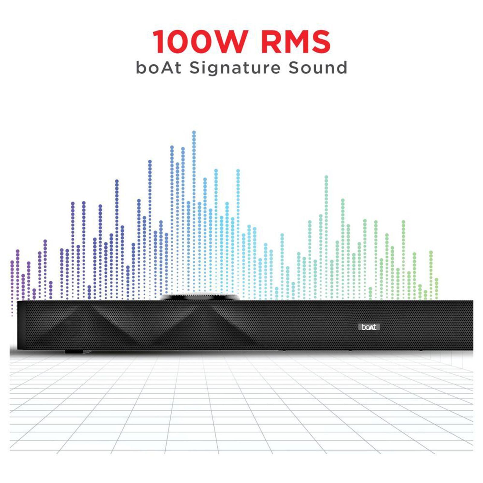 boAt Aavante Bar Raga 100W Bluetooth Soundbar with Remote (Surround Sound, 2.2 Channel, Pitch Black)_13