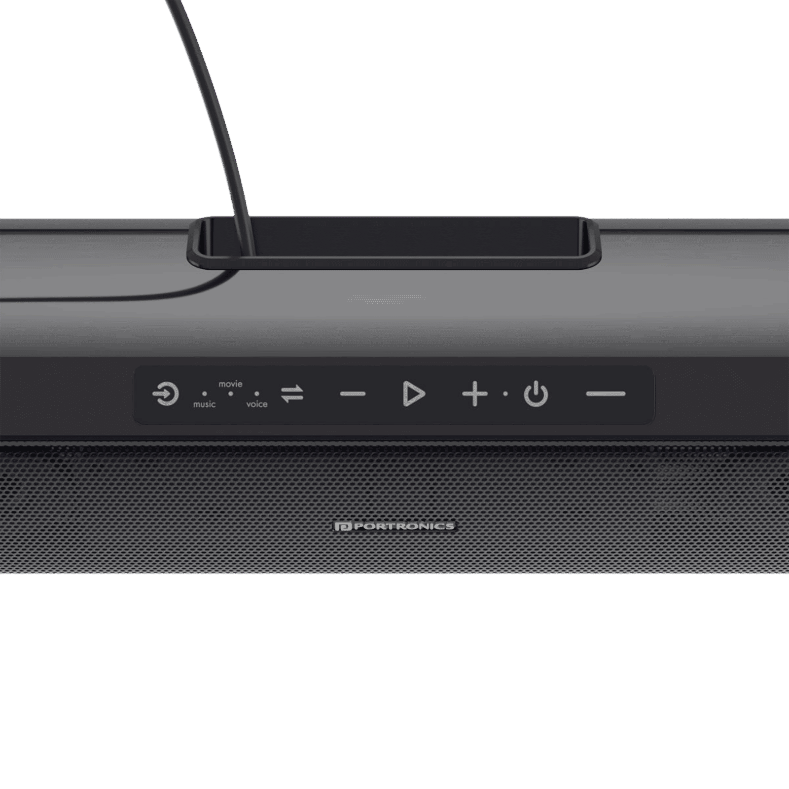 PORTRONICS Sound Slick 6 60W Bluetooth Soundbar with Remote (Virtual 3D Surround Sound Technology, Black) PORTRONICS Sound Slick 6 60W Bluetooth Soundbar with Remote (Virtual 3D Surround Sound Technology, Black)_13