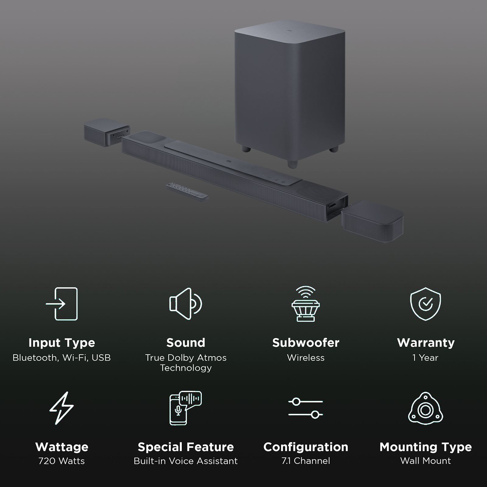 JBL Bar 800 Pro 720W Bluetooth Soundbar with Remote (Dolby Atmos, 5.1.2 Channel, Black)_2