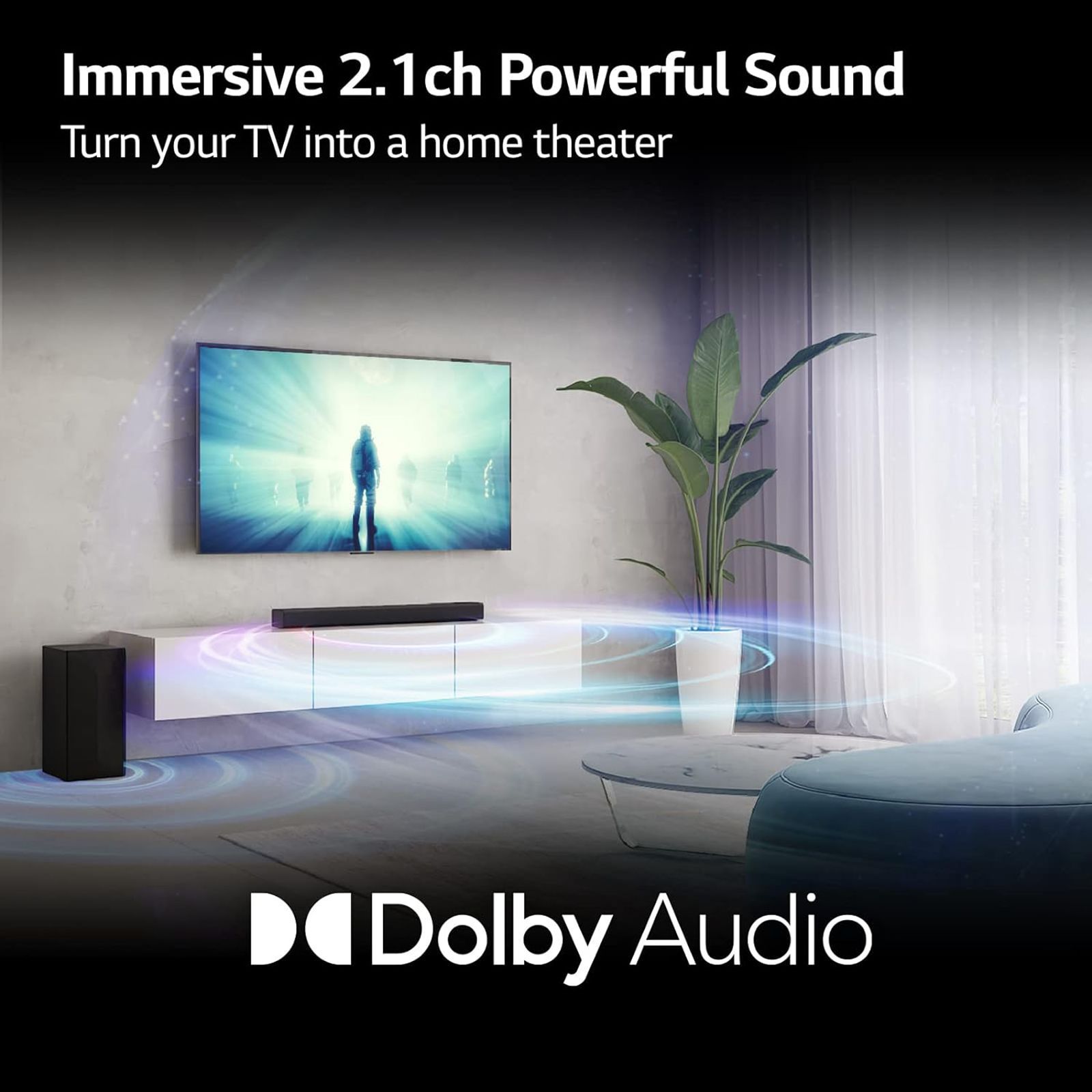 LG S40Q 300W Bluetooth Soundbar with Remote (Dolby Digital, 2.1 Channel, Black)_10