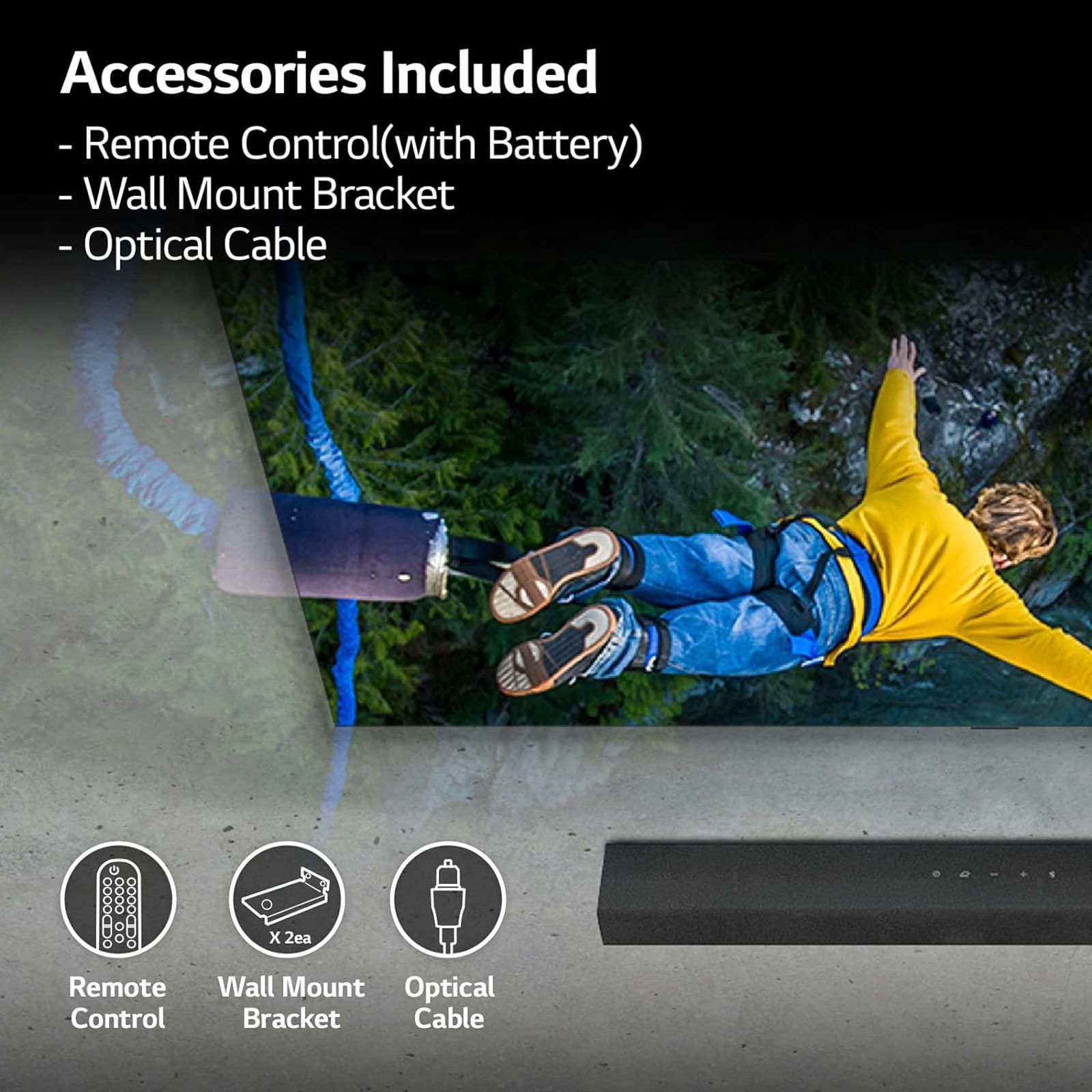 LG S40Q 300W Bluetooth Soundbar with Remote (Dolby Digital, 2.1 Channel, Black)_13