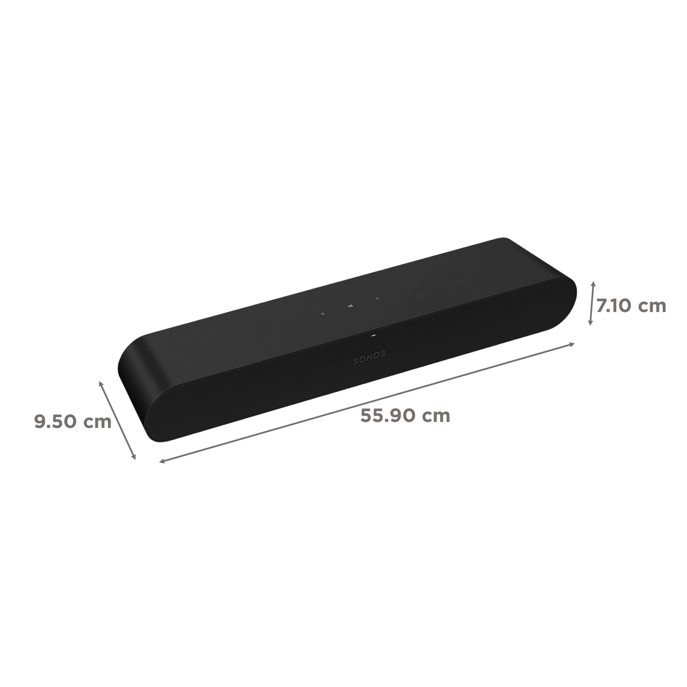 SONOS RAY WiFi Soundbar (Dolby Digital 5.1 Technology, 2.0 Channel, Black)_3