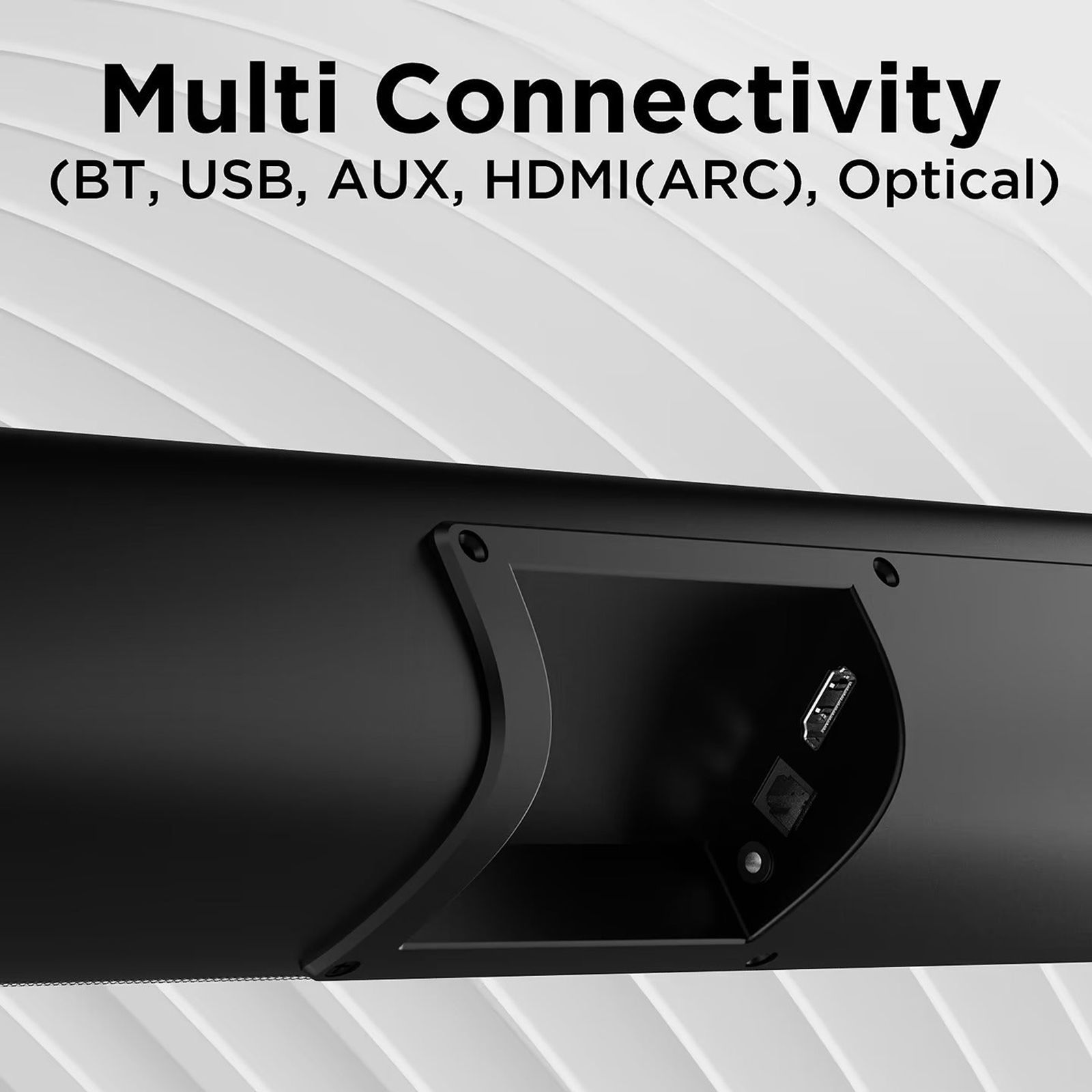 boAt Aavante Bar Aroha 100W Bluetooth Soundbar with Remote (Entertainment EQ Modes, 2.1 Channel, Black)_4